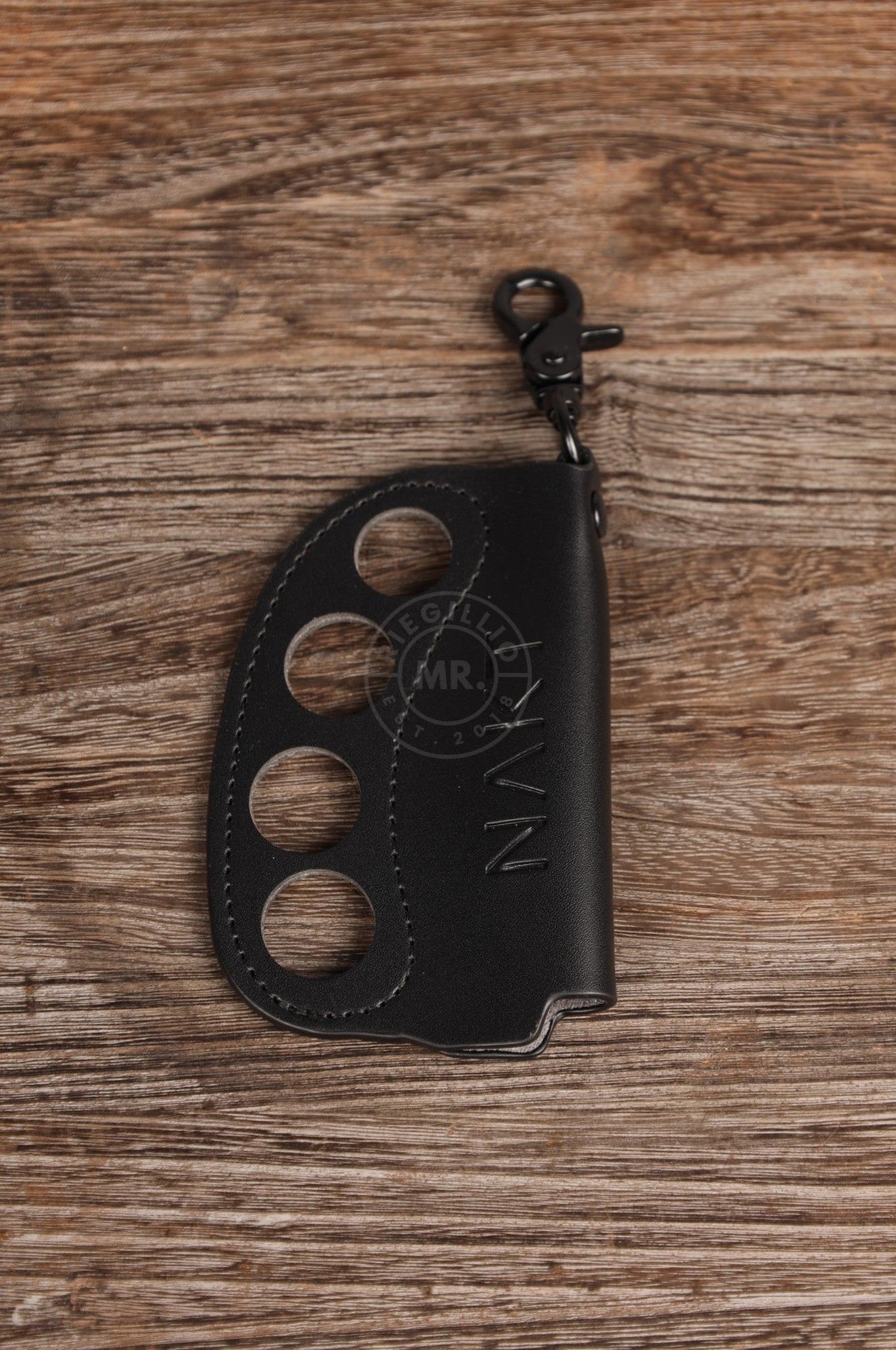 #186 Cowhide Leather Keychain at MR. Riegillio