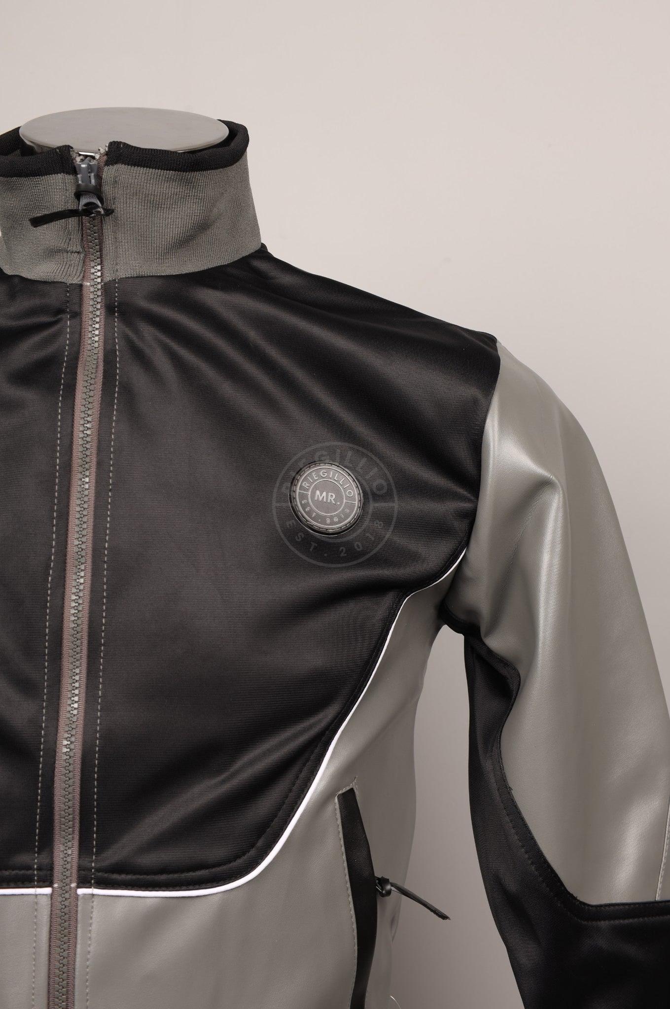 #205 FAUX Leather Jacket at MR. Riegillio