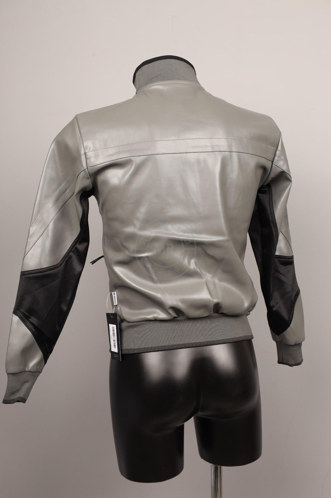 #205 FAUX Leather Jacket at MR. Riegillio