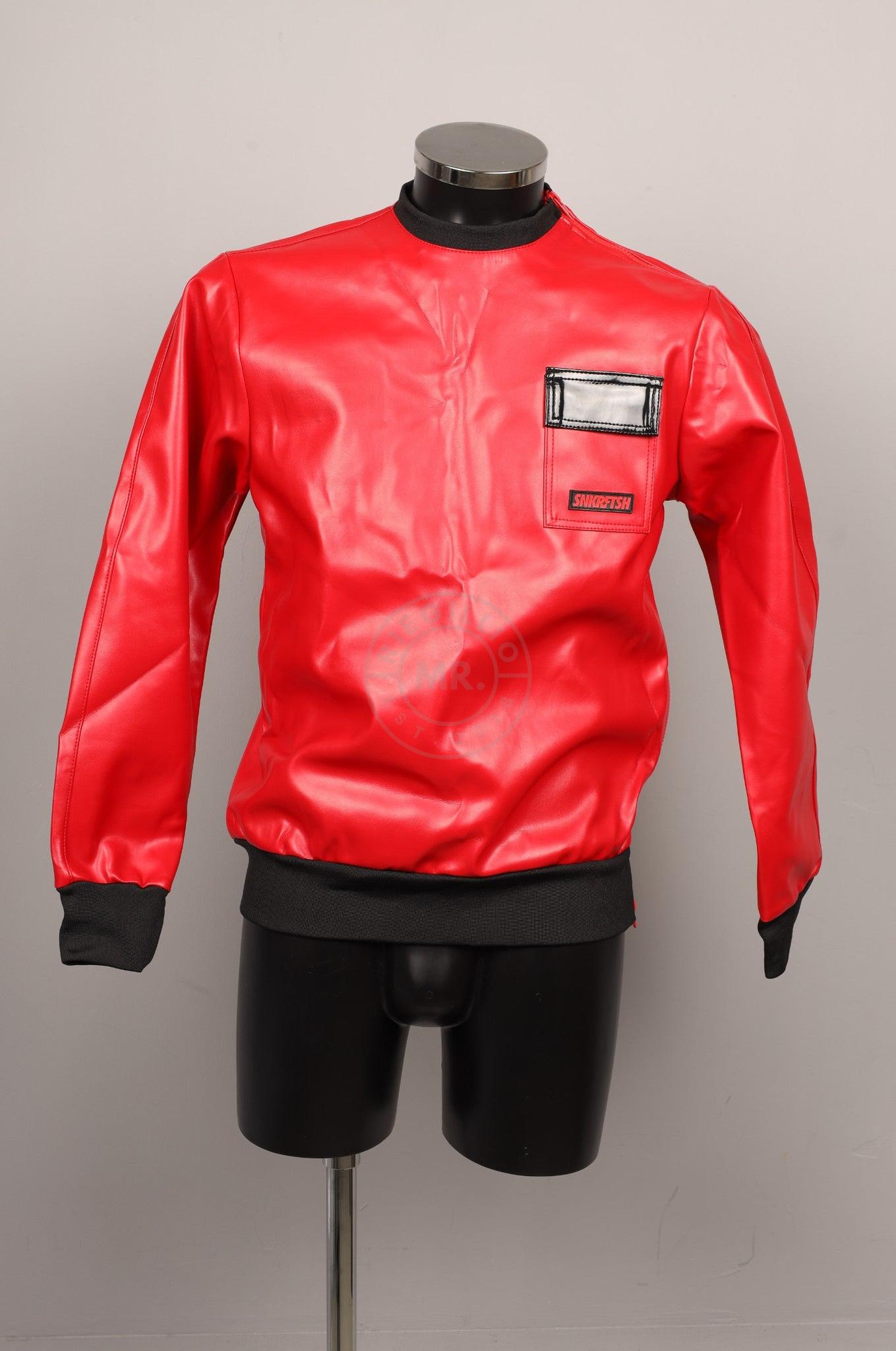 #206 FAUX Leather Jacket at MR. Riegillio