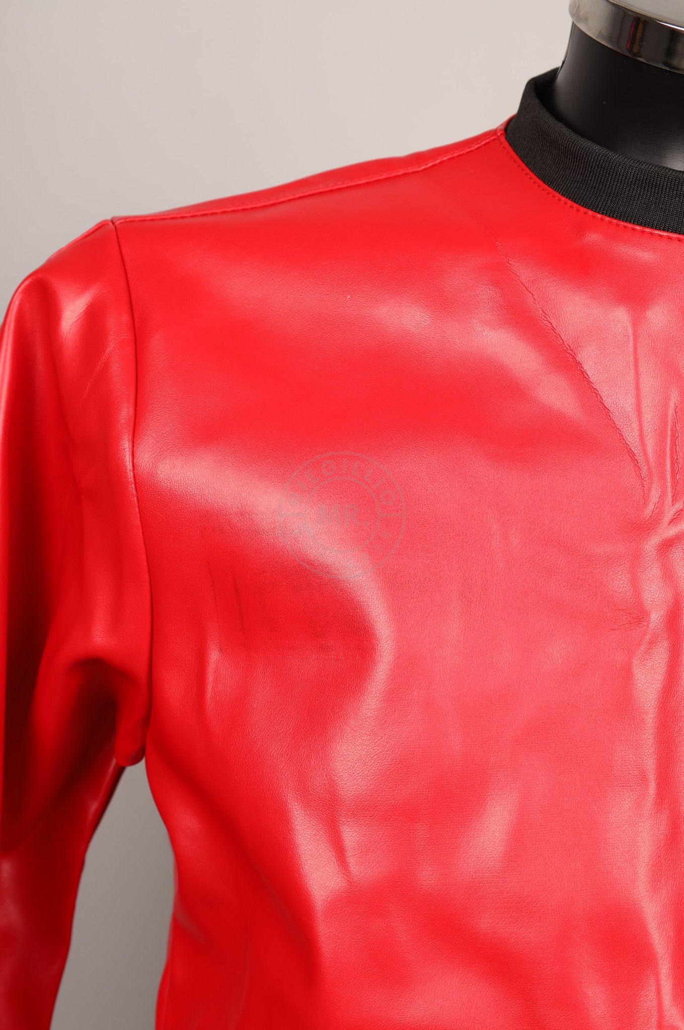 #206 FAUX Leather Jacket at MR. Riegillio