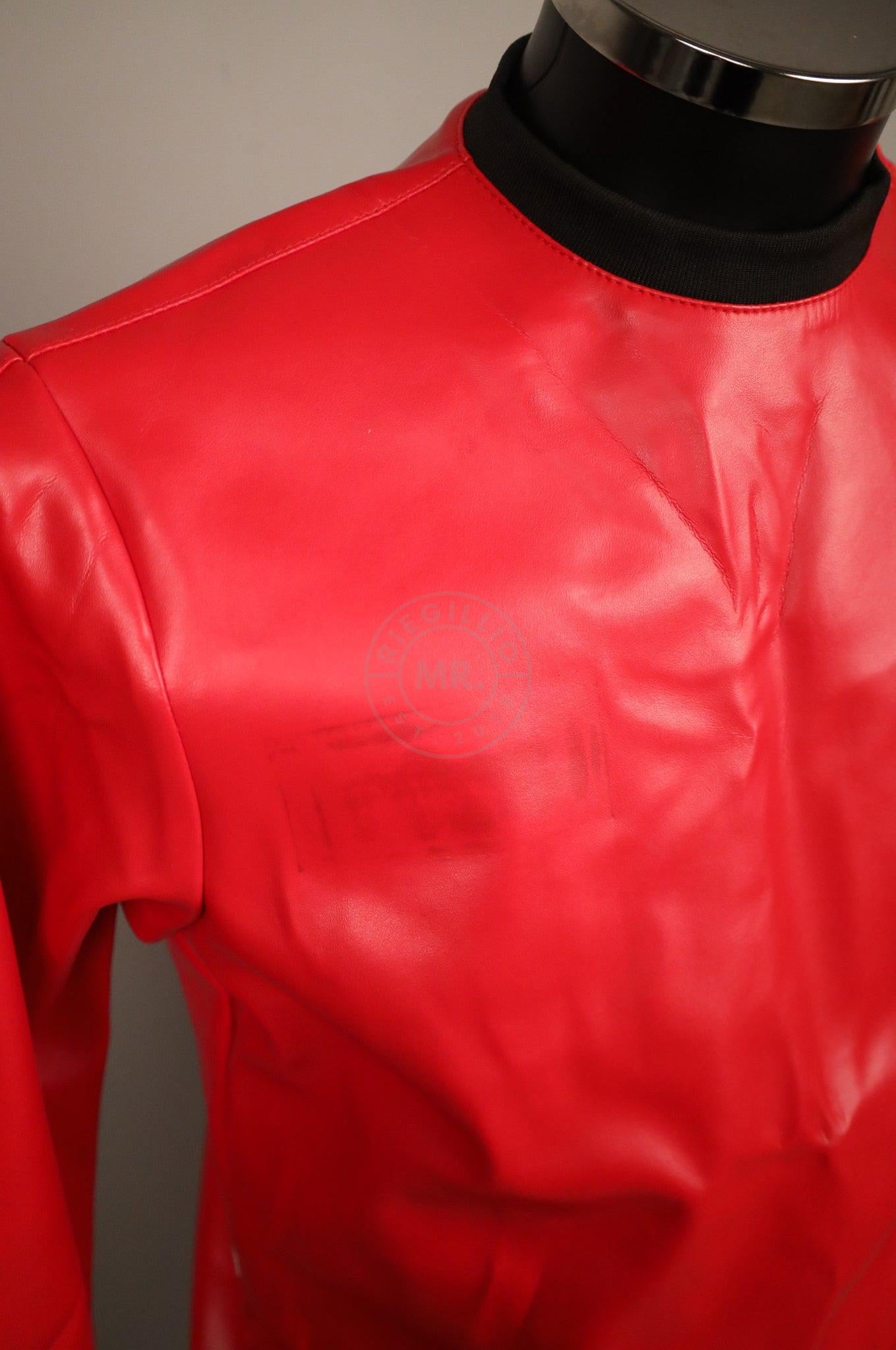 #206 FAUX Leather Jacket at MR. Riegillio