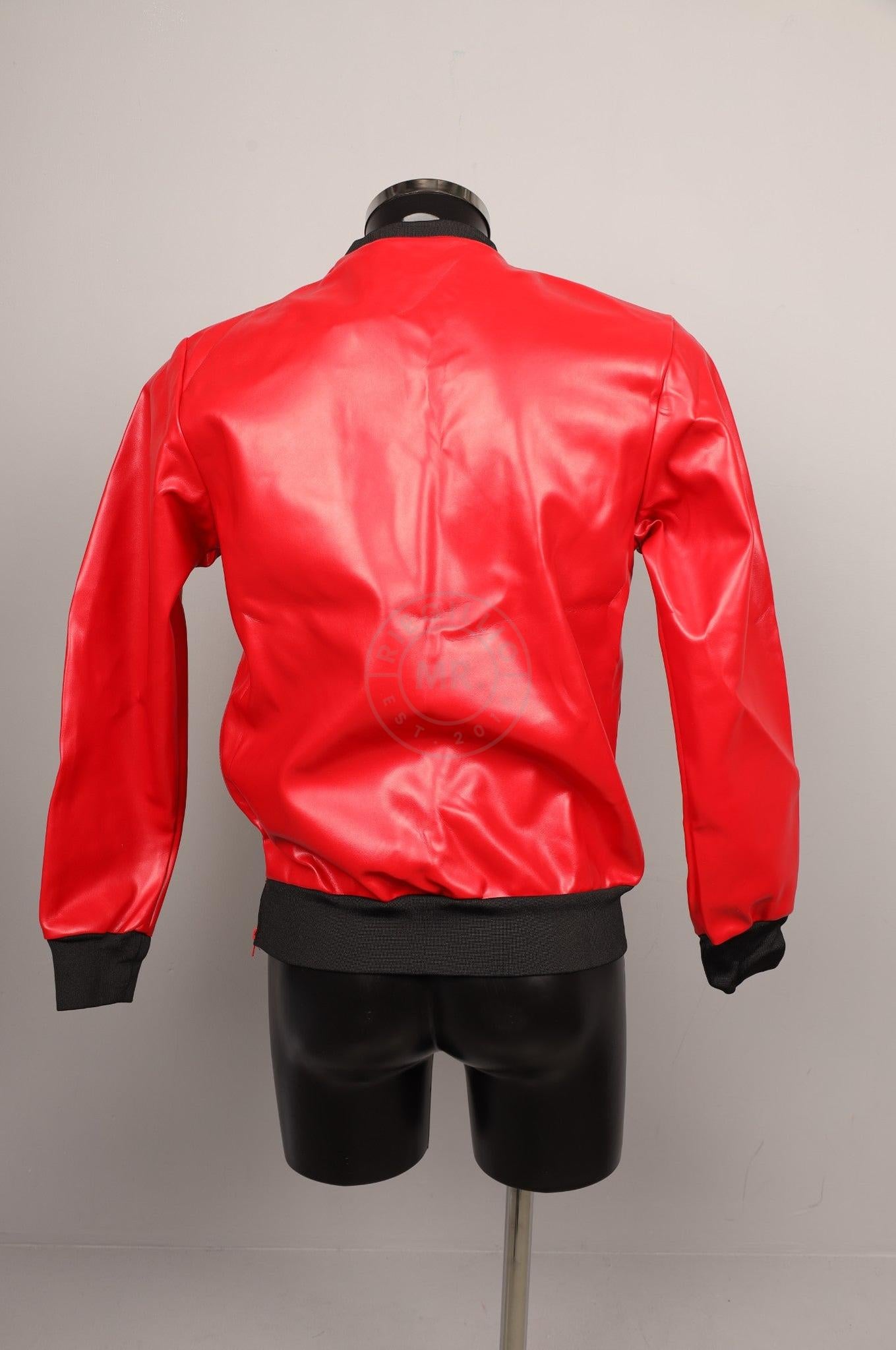 #206 FAUX Leather Jacket at MR. Riegillio