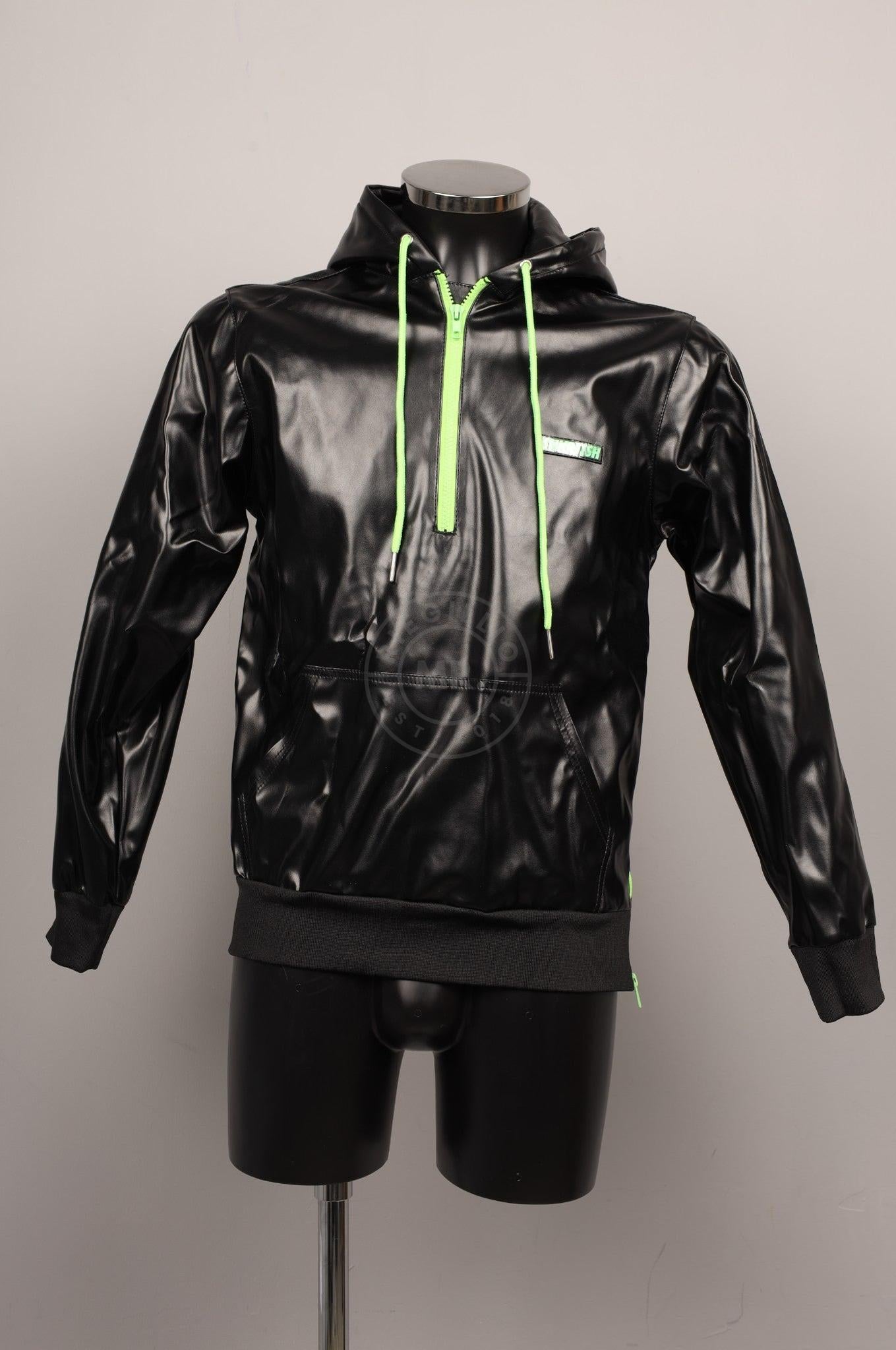 #207 FAUX Leather Jacket at MR. Riegillio
