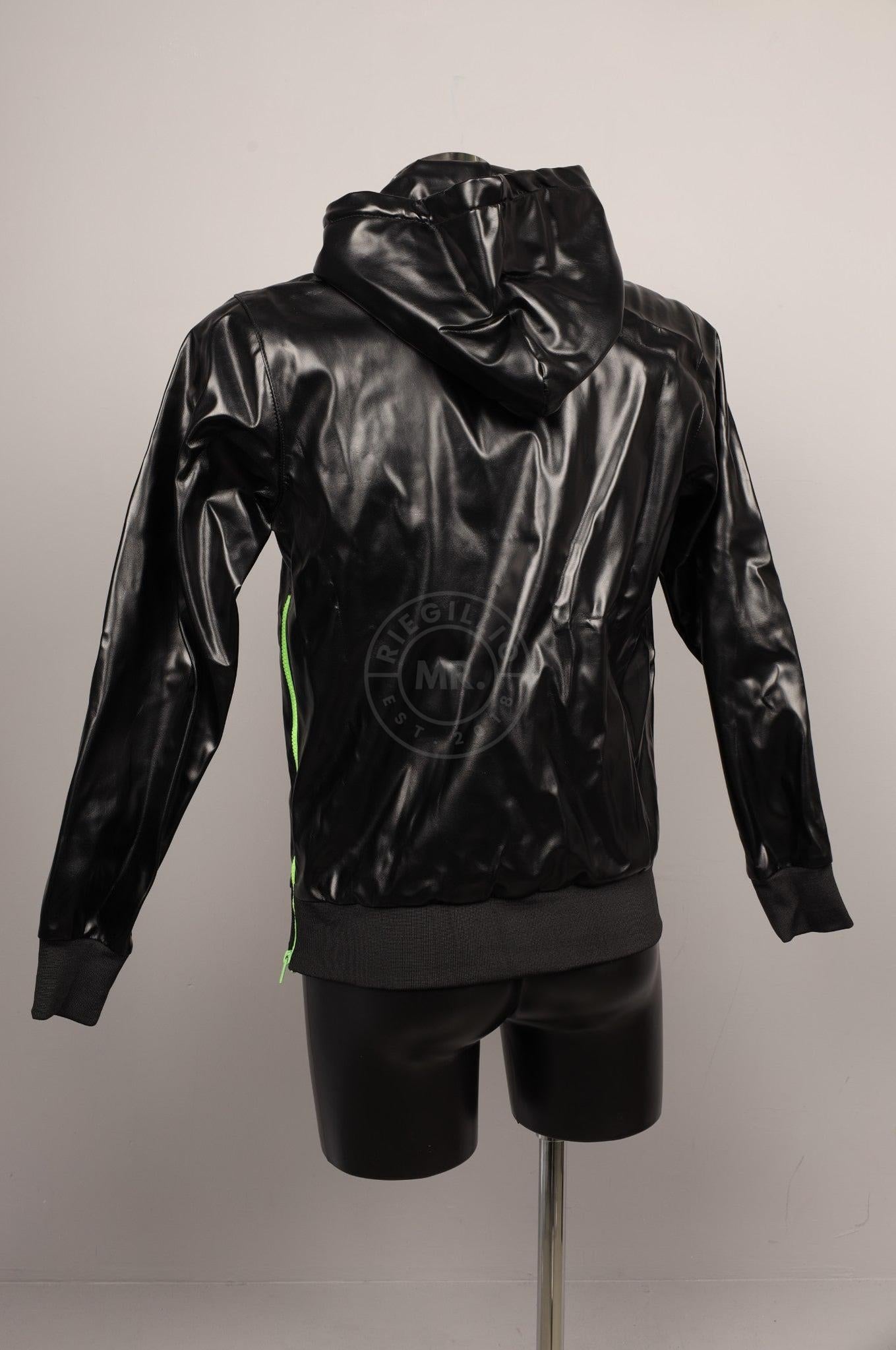 #207 FAUX Leather Jacket at MR. Riegillio