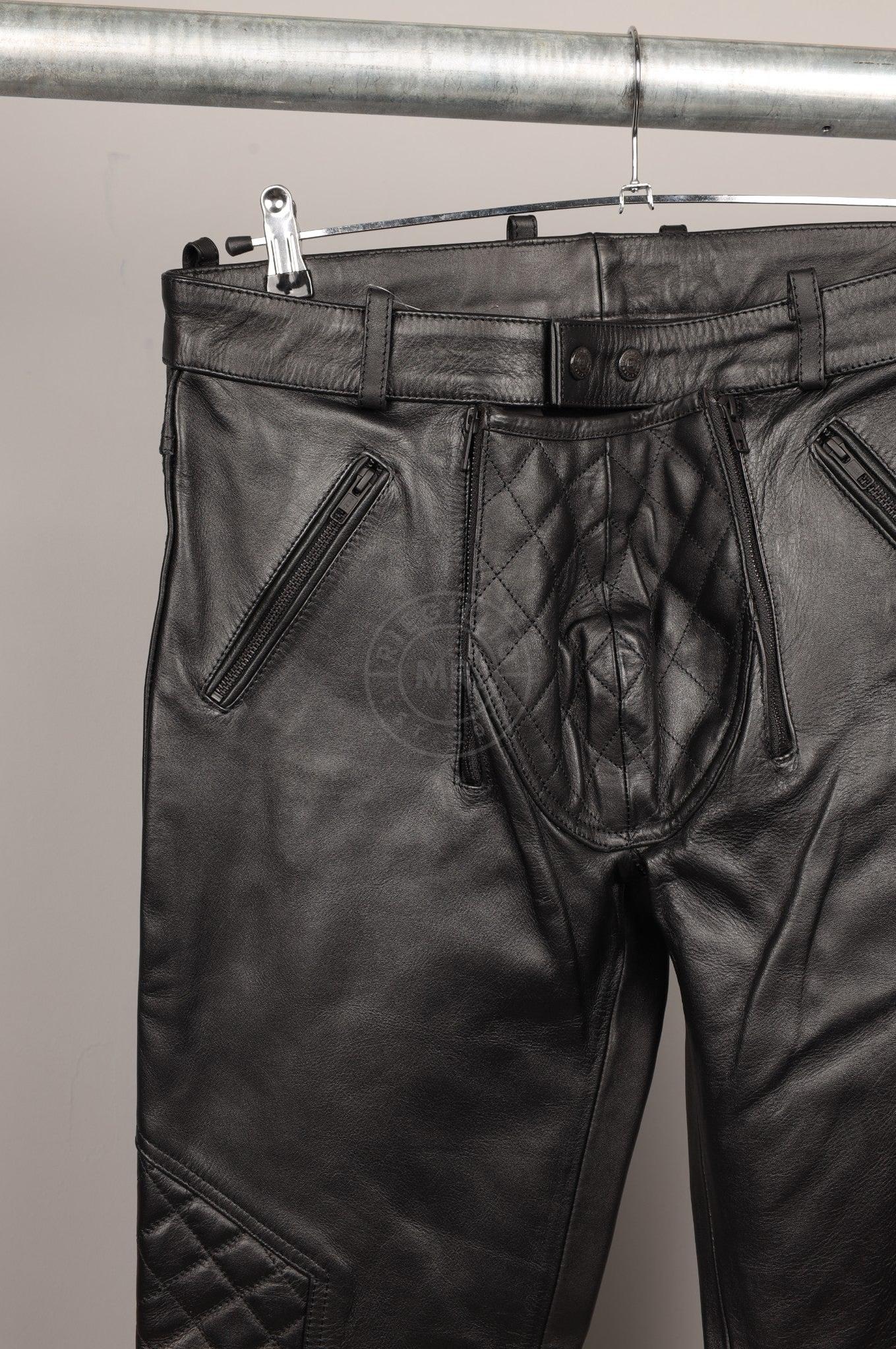 #209 Cowhide Leather Pants at MR. Riegillio