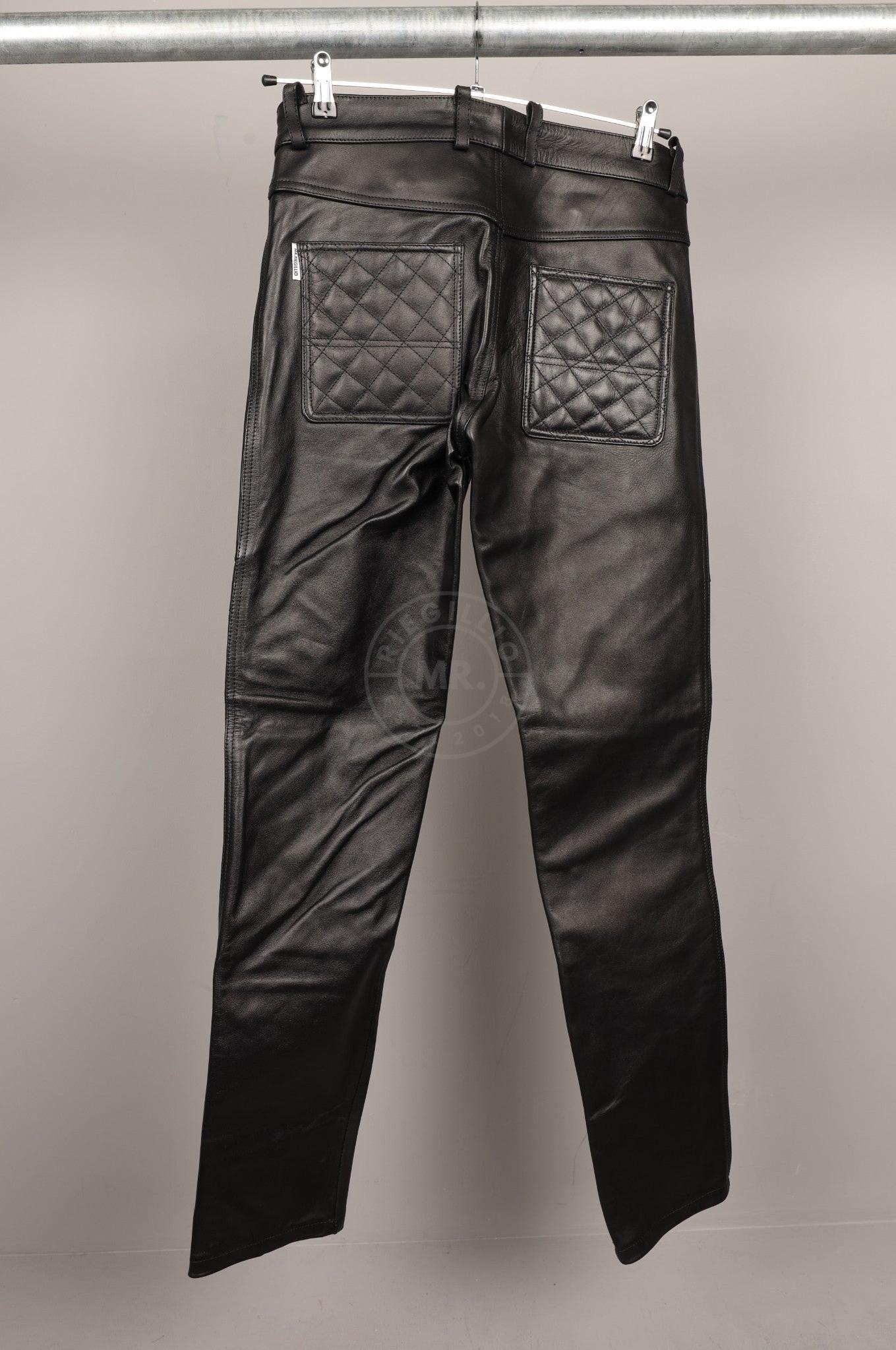 #209 Cowhide Leather Pants at MR. Riegillio