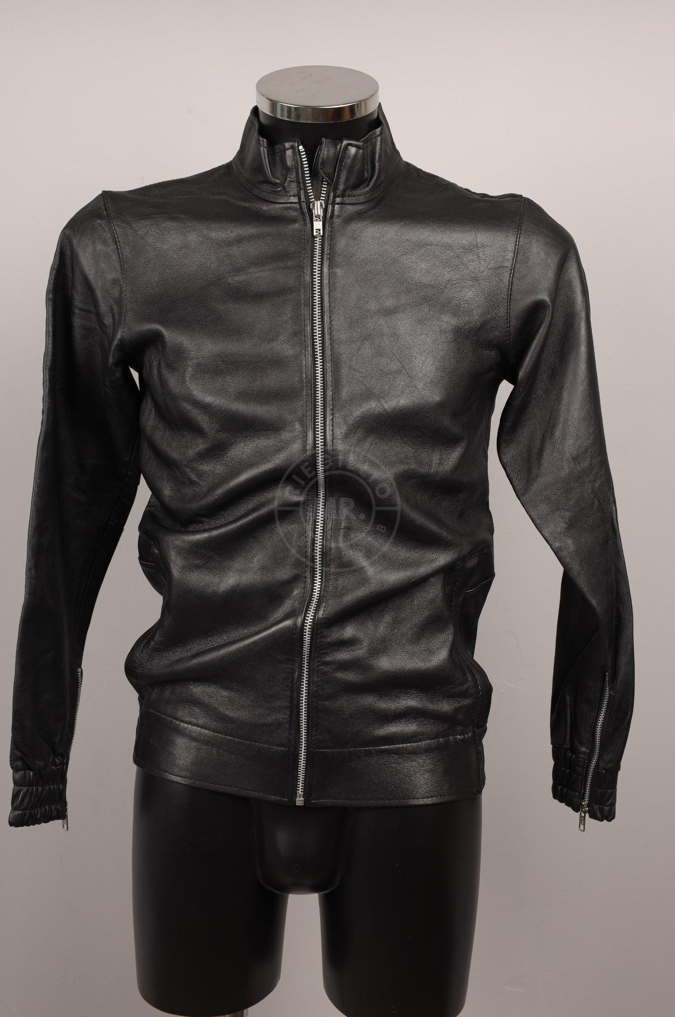 #243 Cowhide Leather Jacket at MR. Riegillio