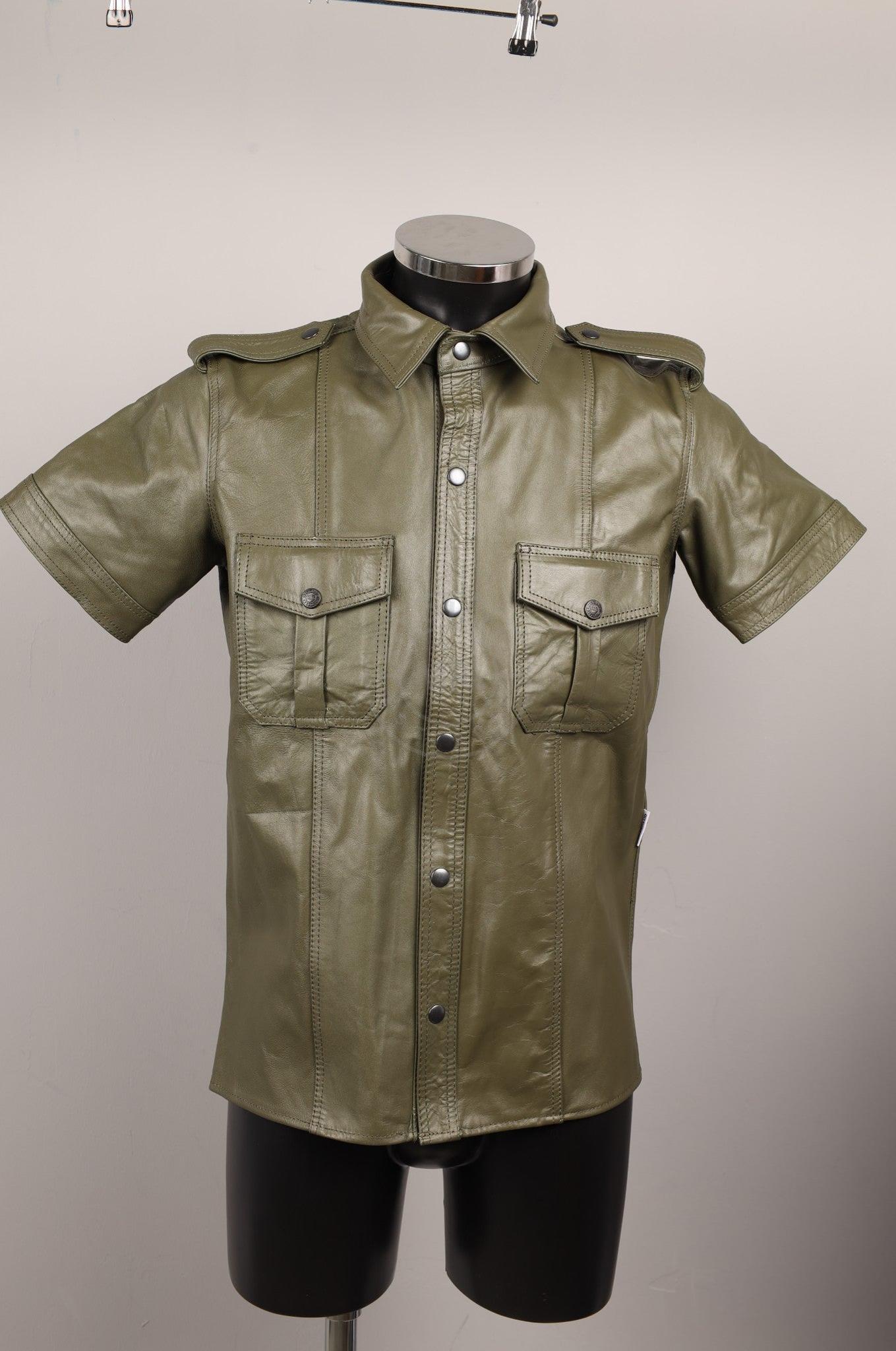 #244 Sheep Leather Shirt at MR. Riegillio