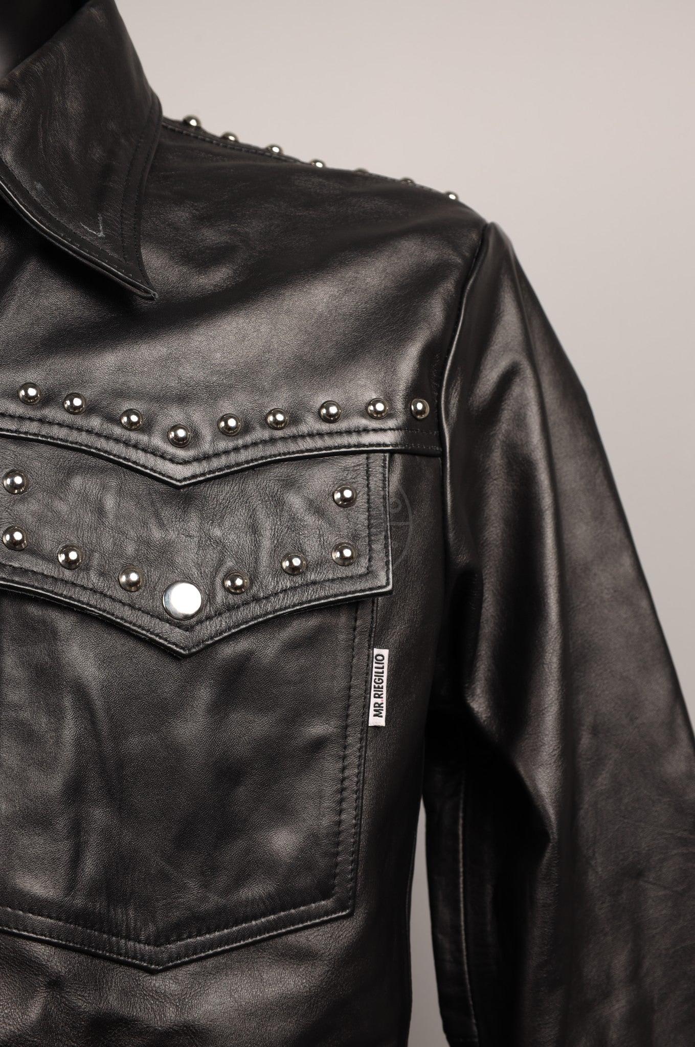 #245 Cowhide Leather Jacket at MR. Riegillio