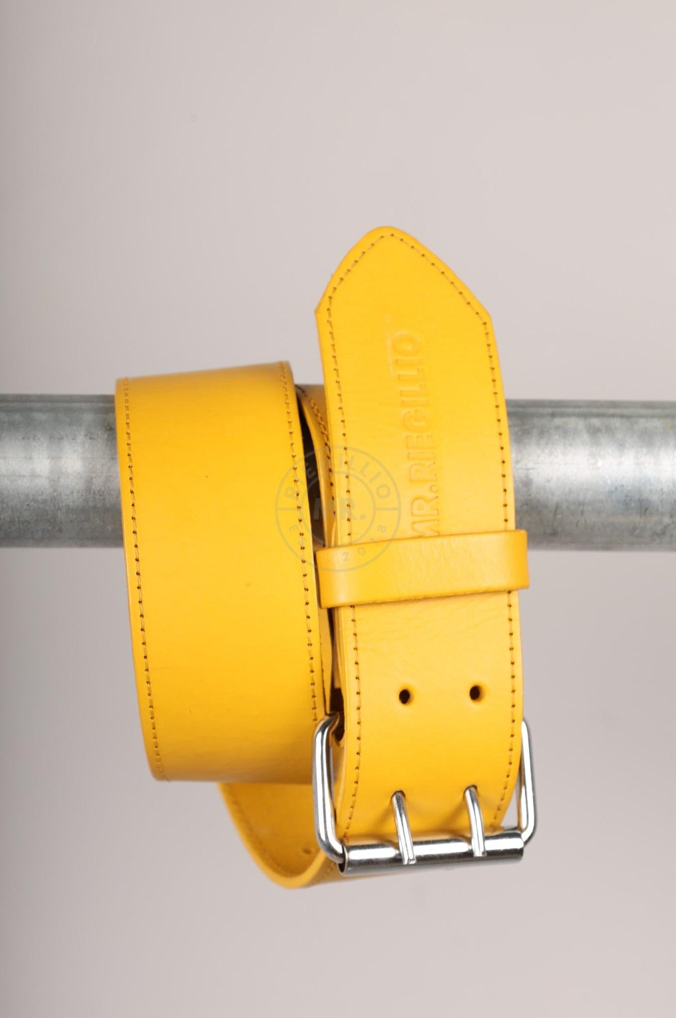 #246 Cowhide Leather Belt at MR. Riegillio