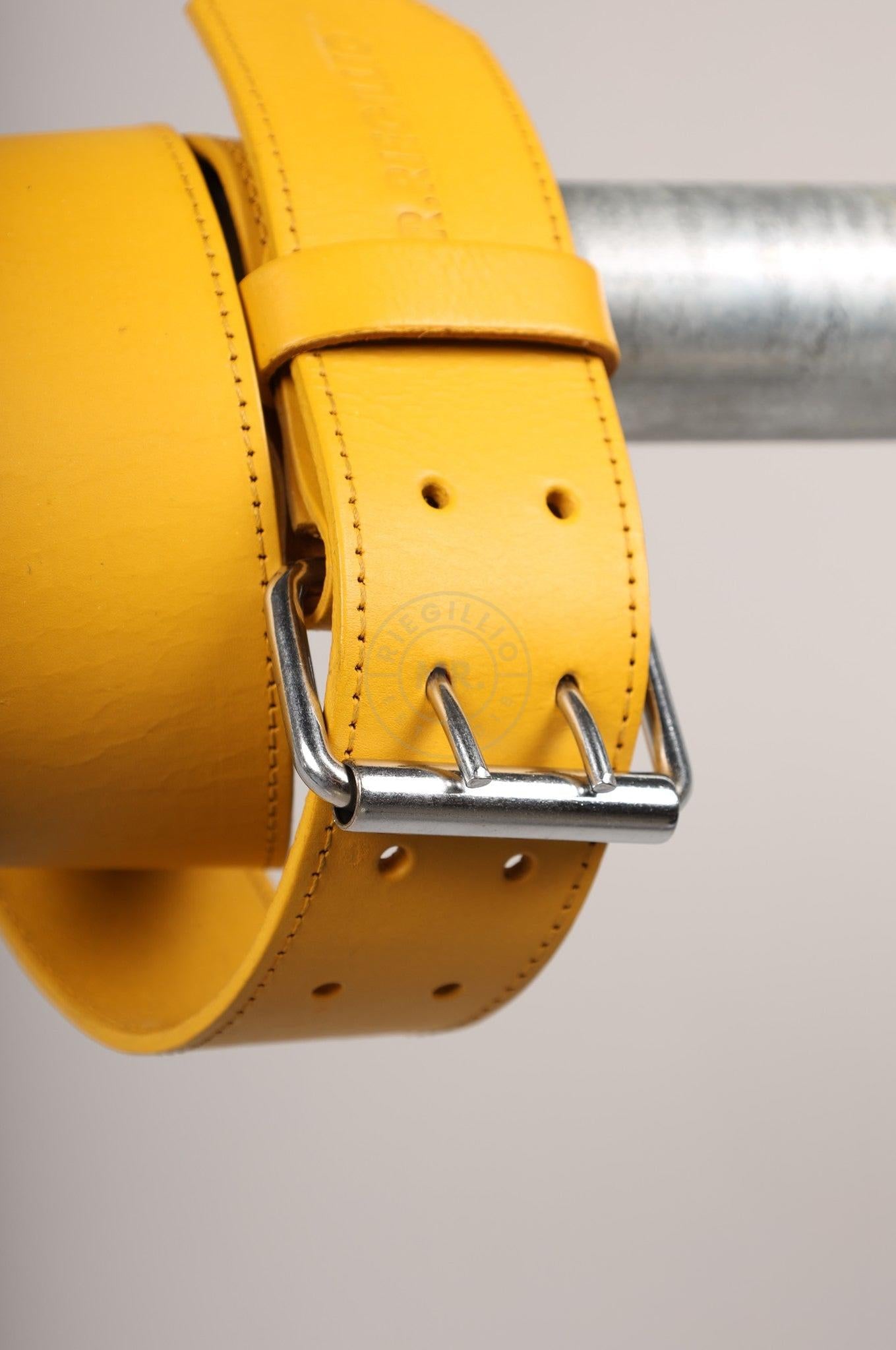 #246 Cowhide Leather Belt at MR. Riegillio