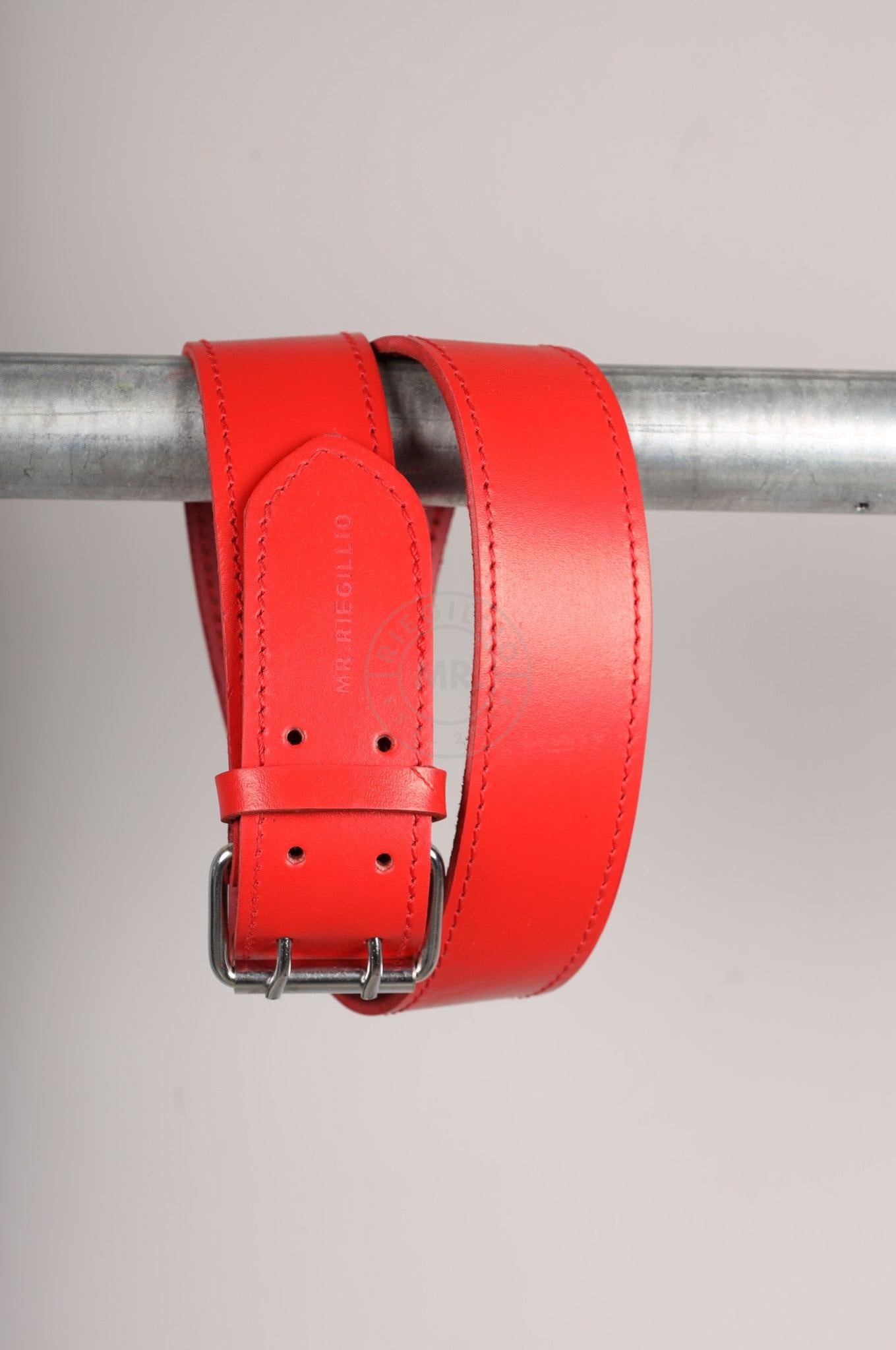 #258 Cowhide Leather Belt at MR. Riegillio