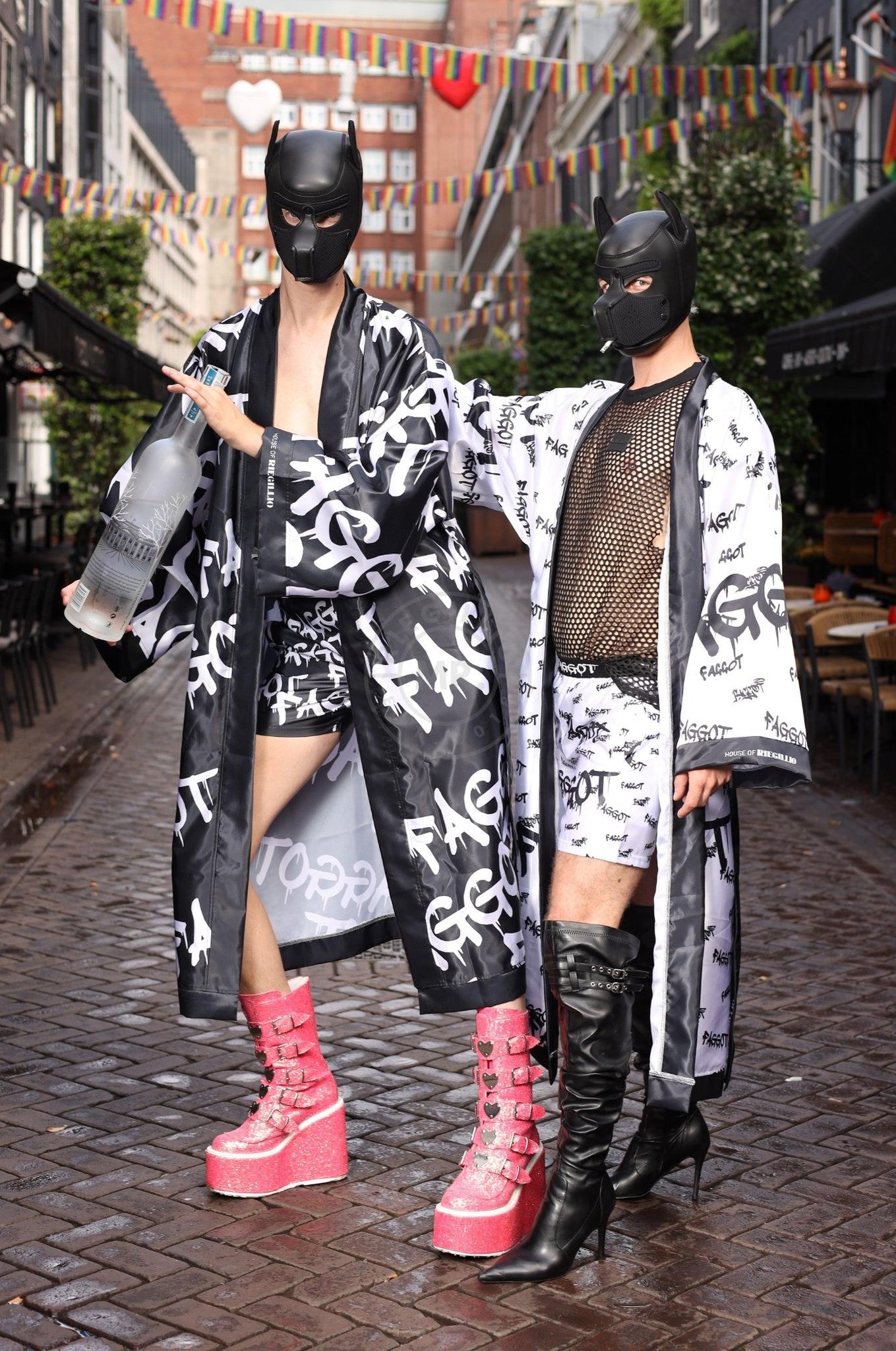 Faggot Kimono - White at MR. Riegillio