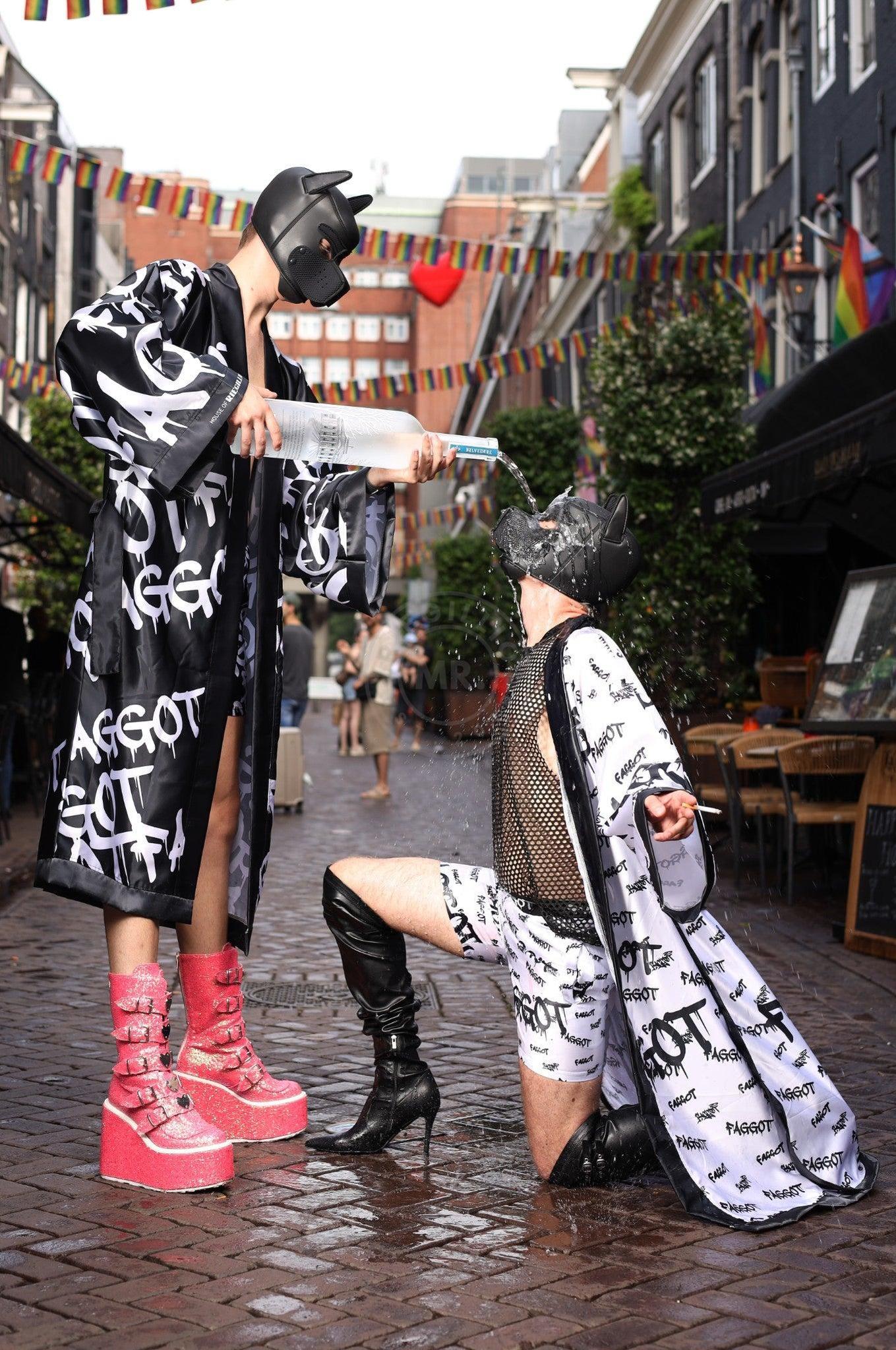 Faggot Kimono - White at MR. Riegillio