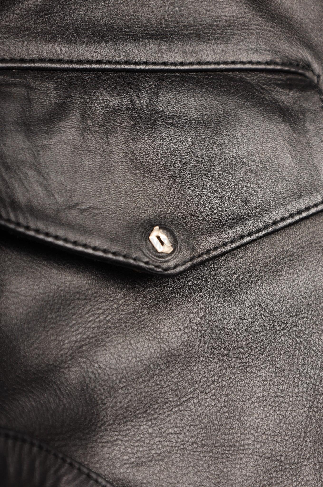 #289 Sheep Leather Short at MR. Riegillio