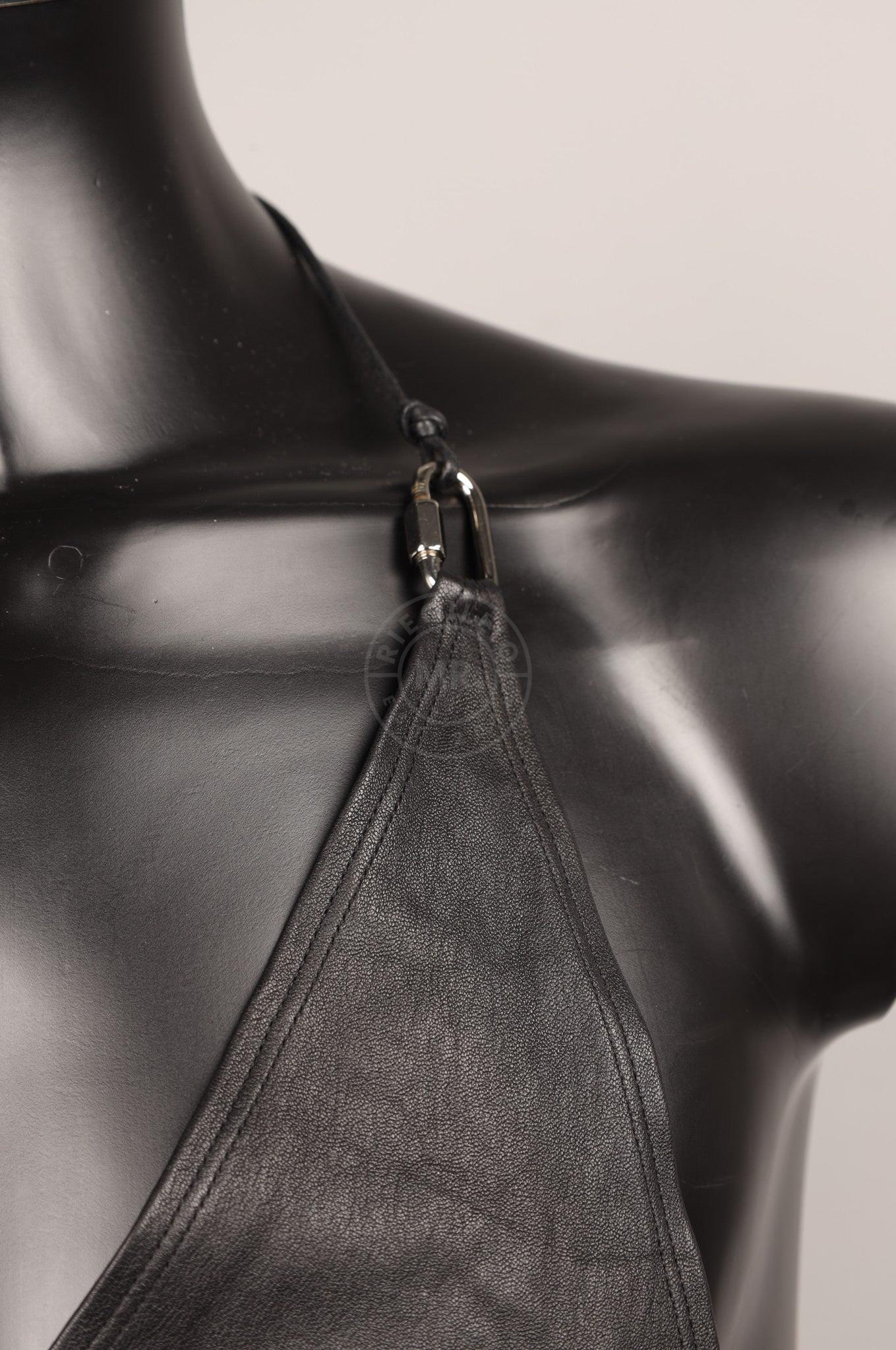 #324 Leather Bikini Top at MR. Riegillio