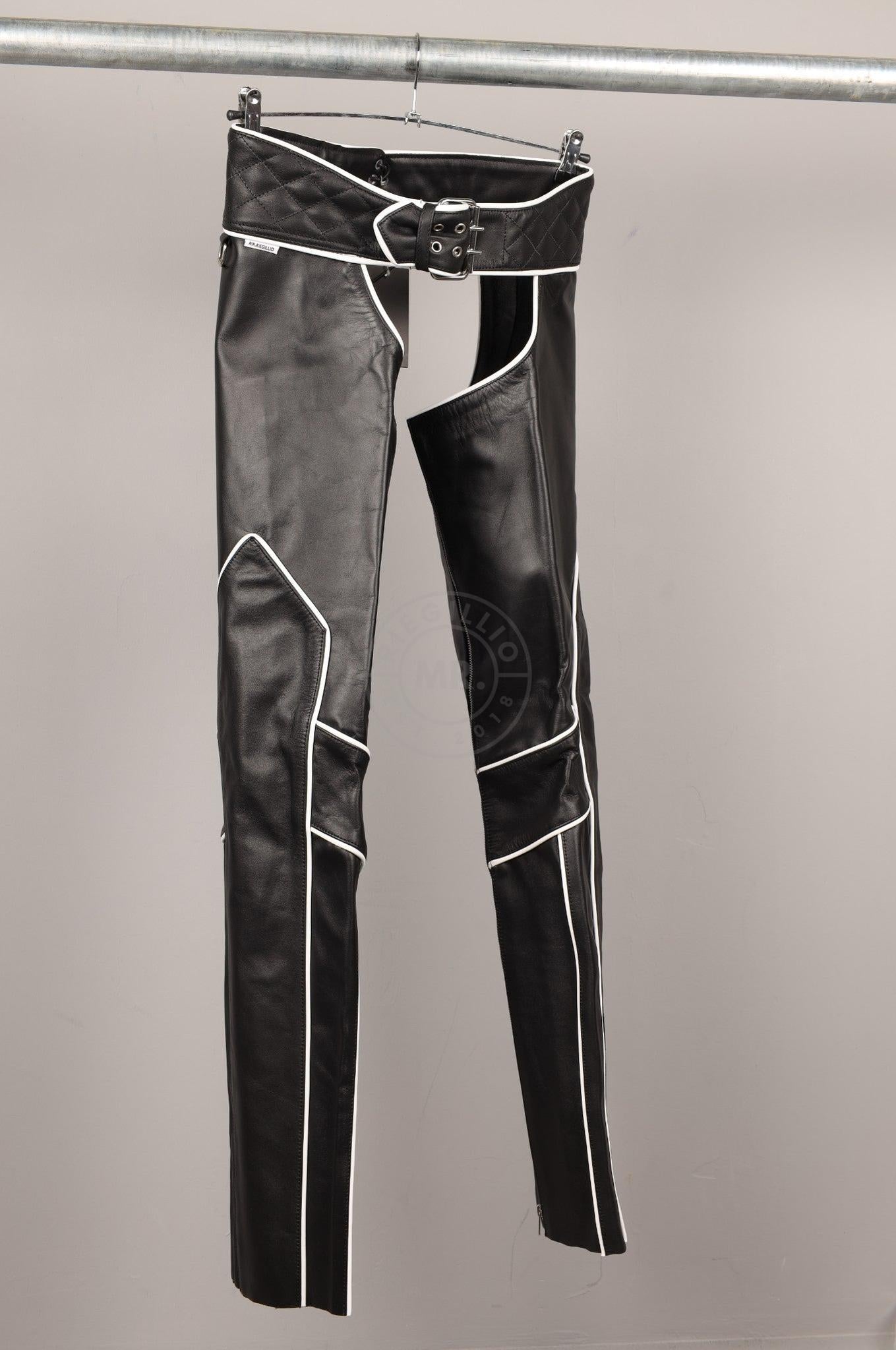 #329 Cowhide Leather Pants at MR. Riegillio