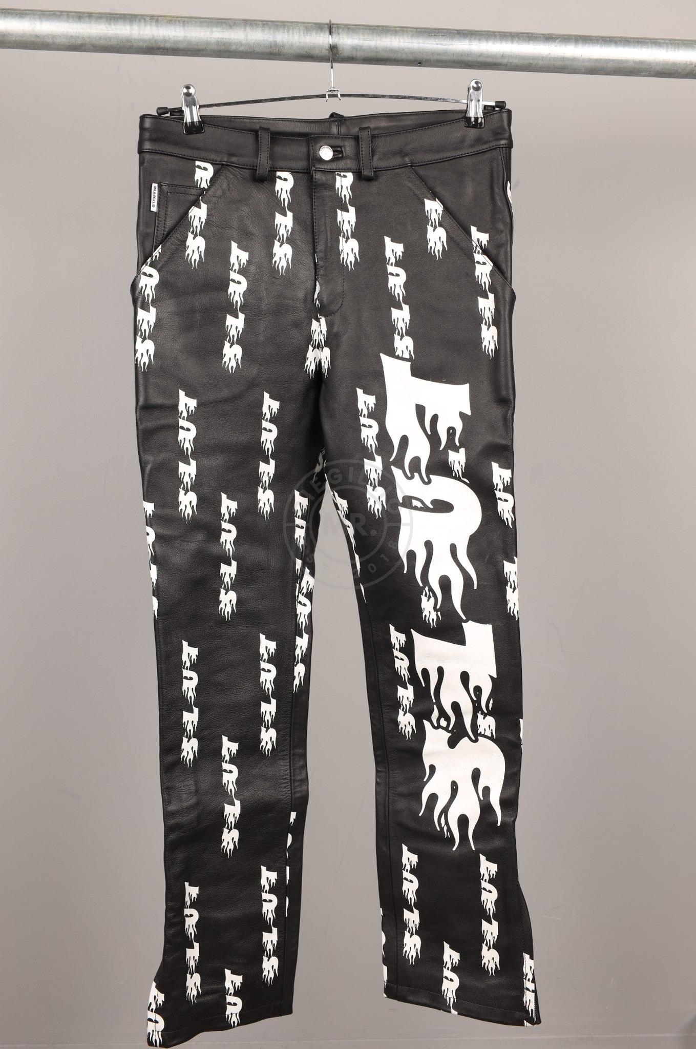#332 Cowhide Leather Pants at MR. Riegillio