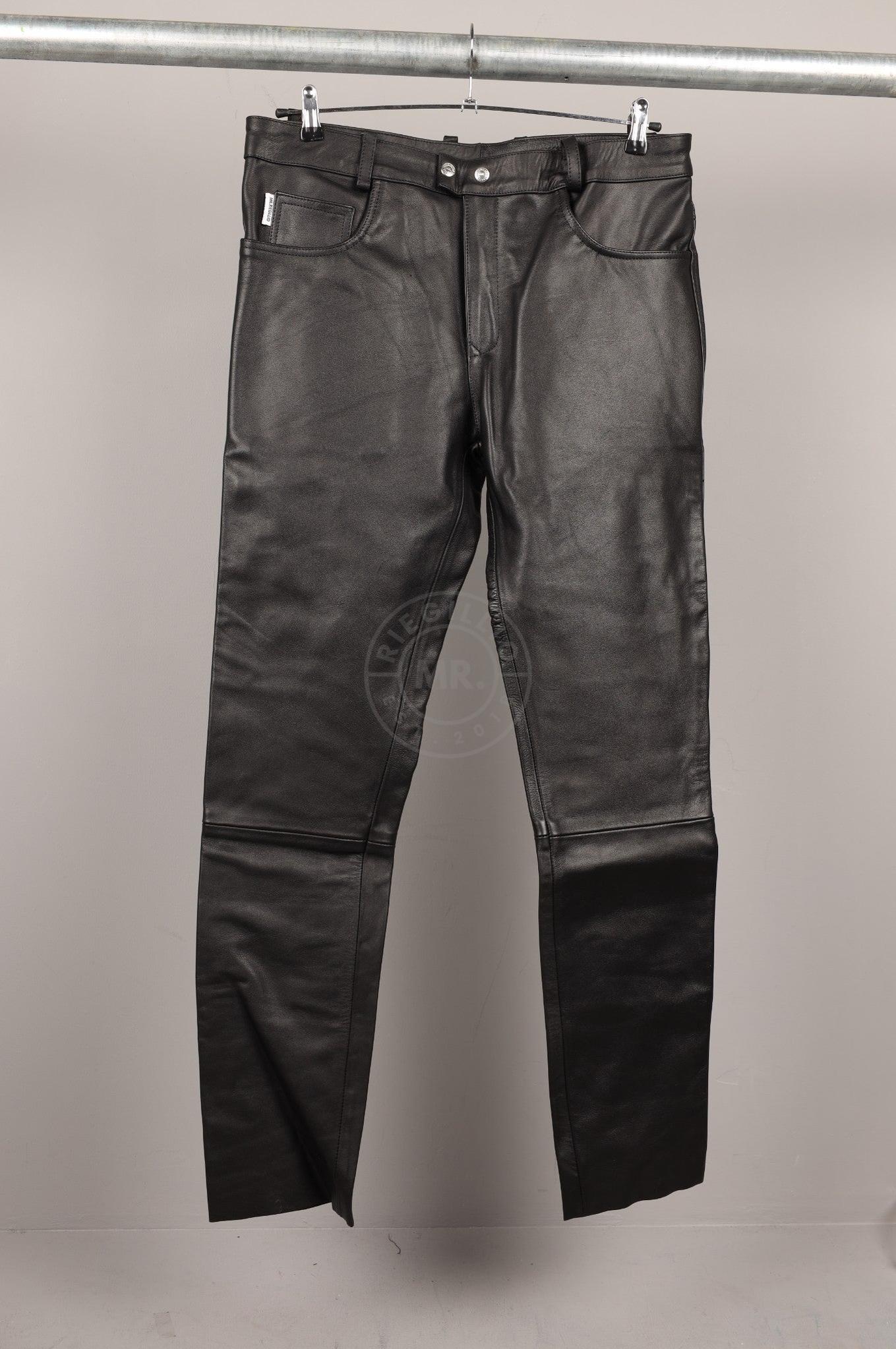 #333 Cowhide Leather Pants at MR. Riegillio
