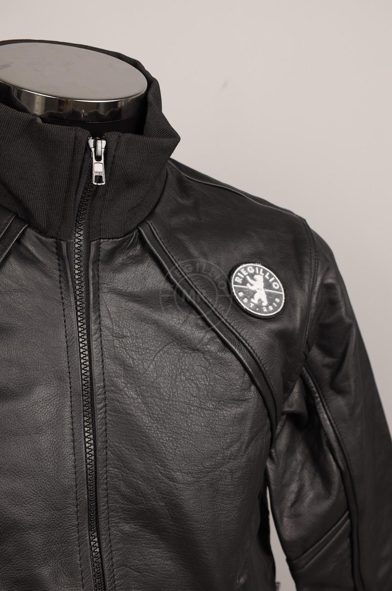 #340 Cowhide Leather Jacket at MR. Riegillio