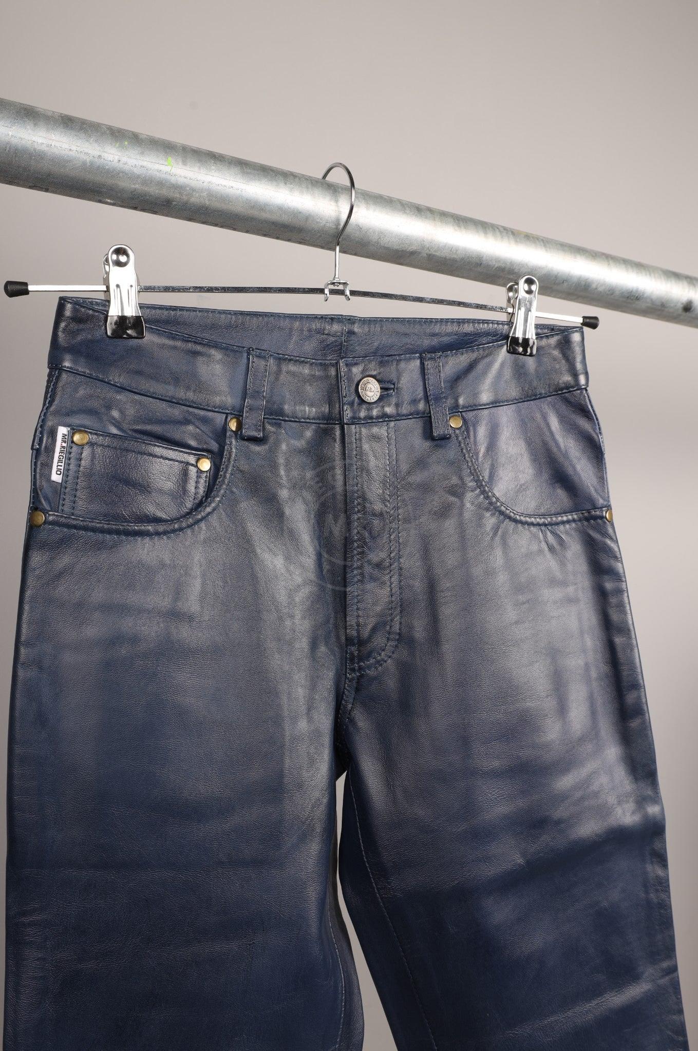 #342 Cowhide Leather Pants at MR. Riegillio