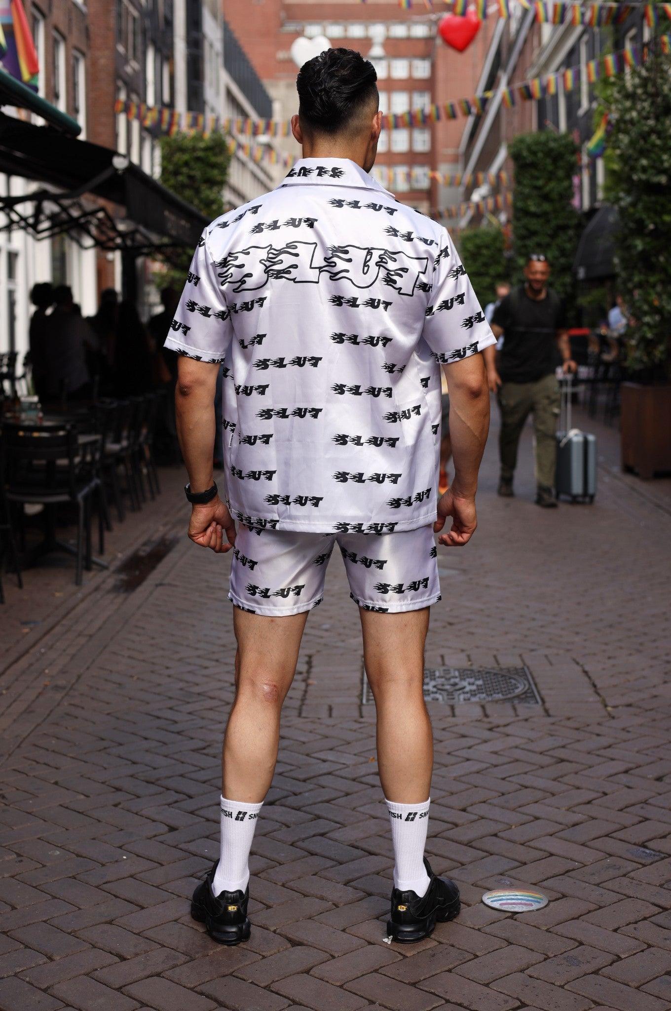 Slut Shirt - White at MR. Riegillio
