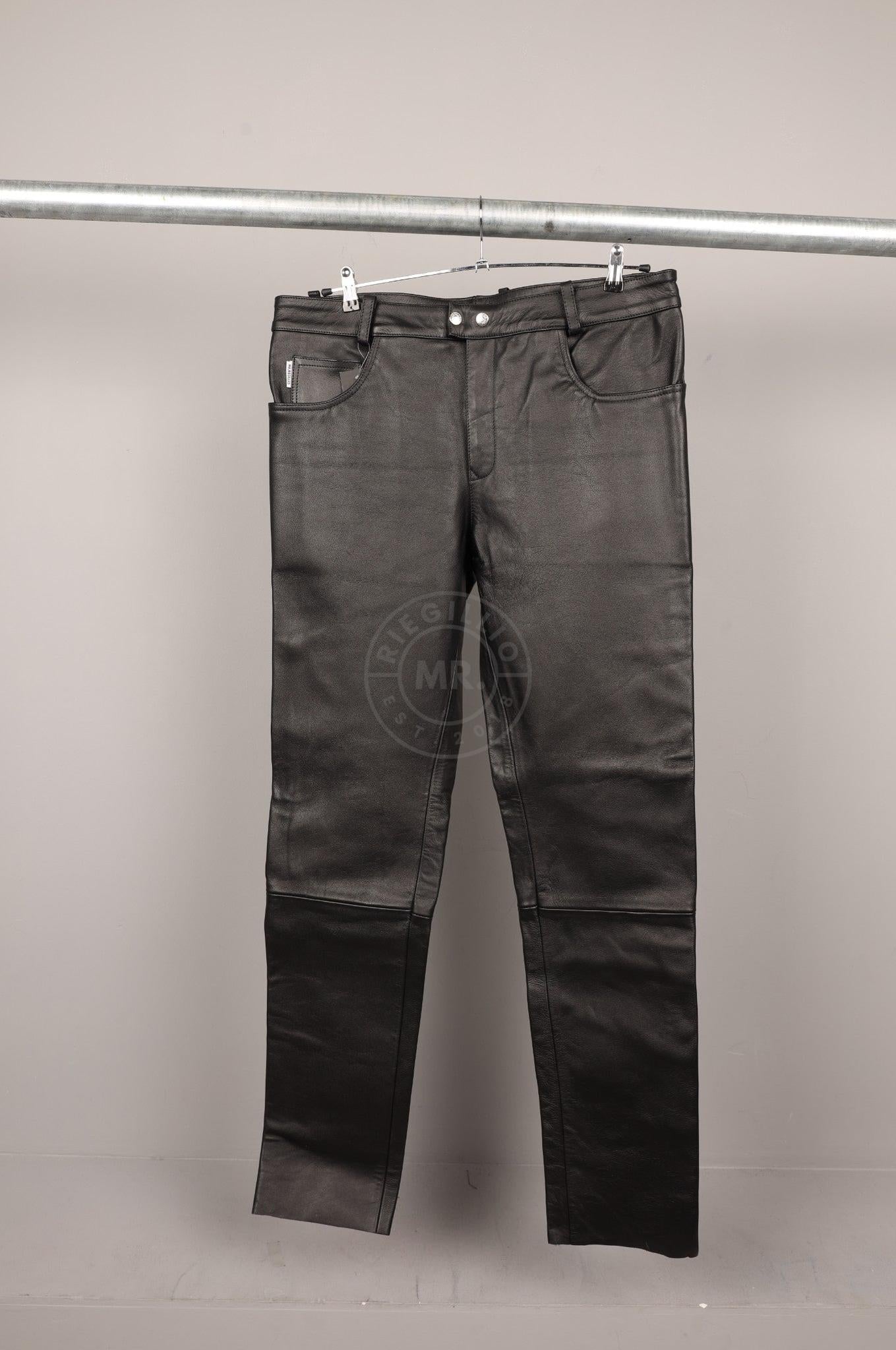 #355 Cowhide Leather Pants at MR. Riegillio