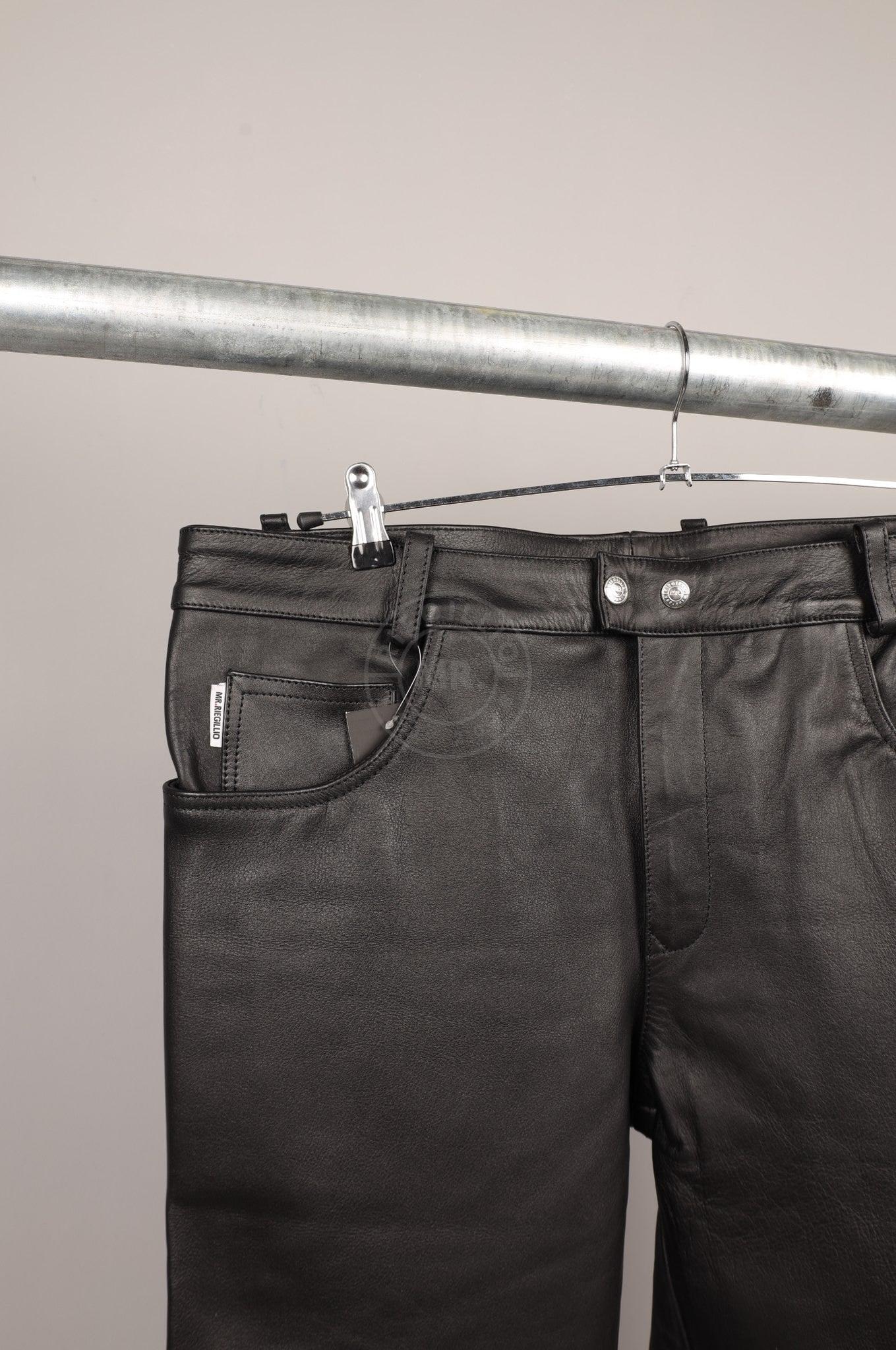 #355 Cowhide Leather Pants at MR. Riegillio