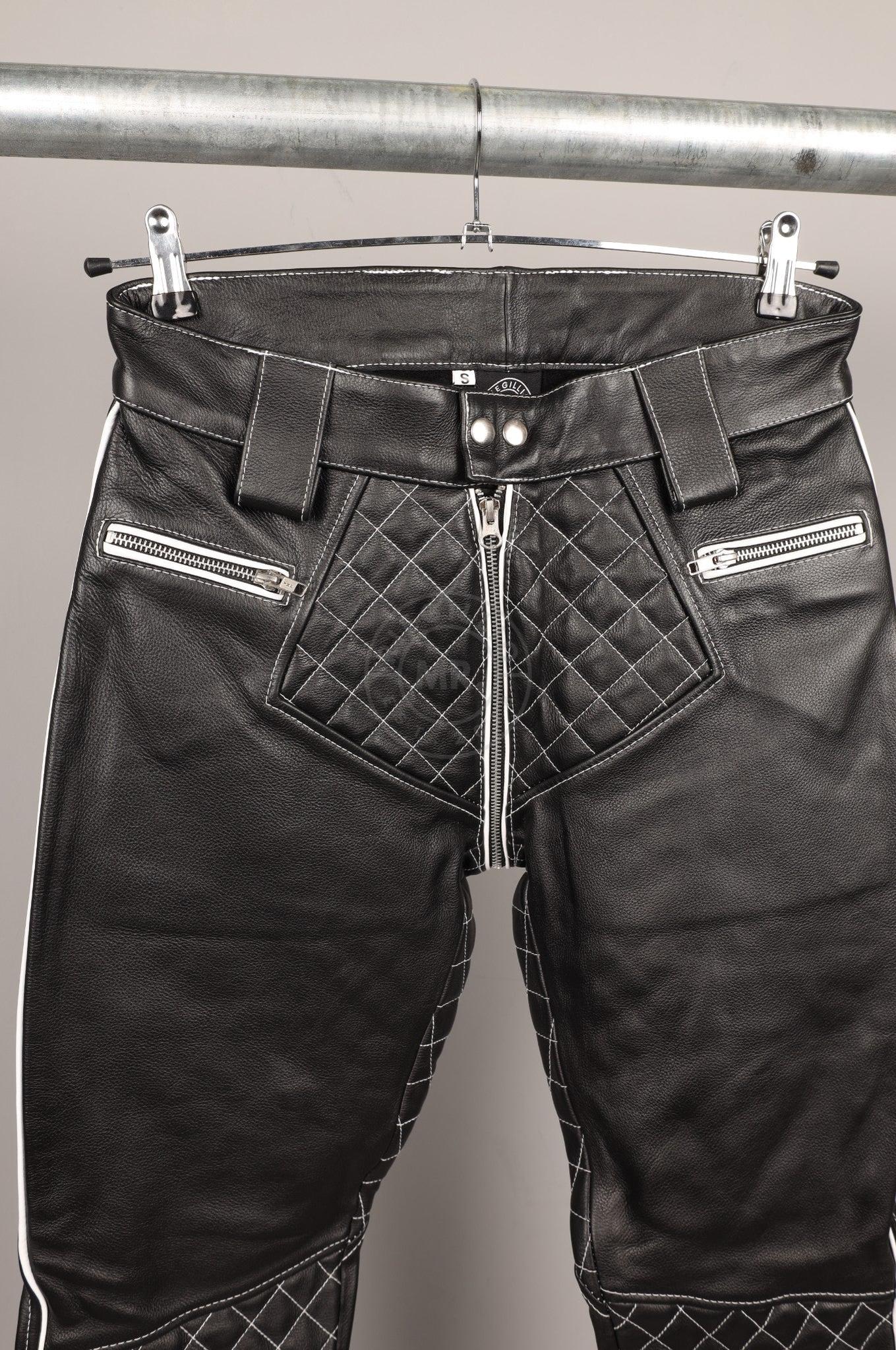 #356 Cowhide Leather Pants at MR. Riegillio