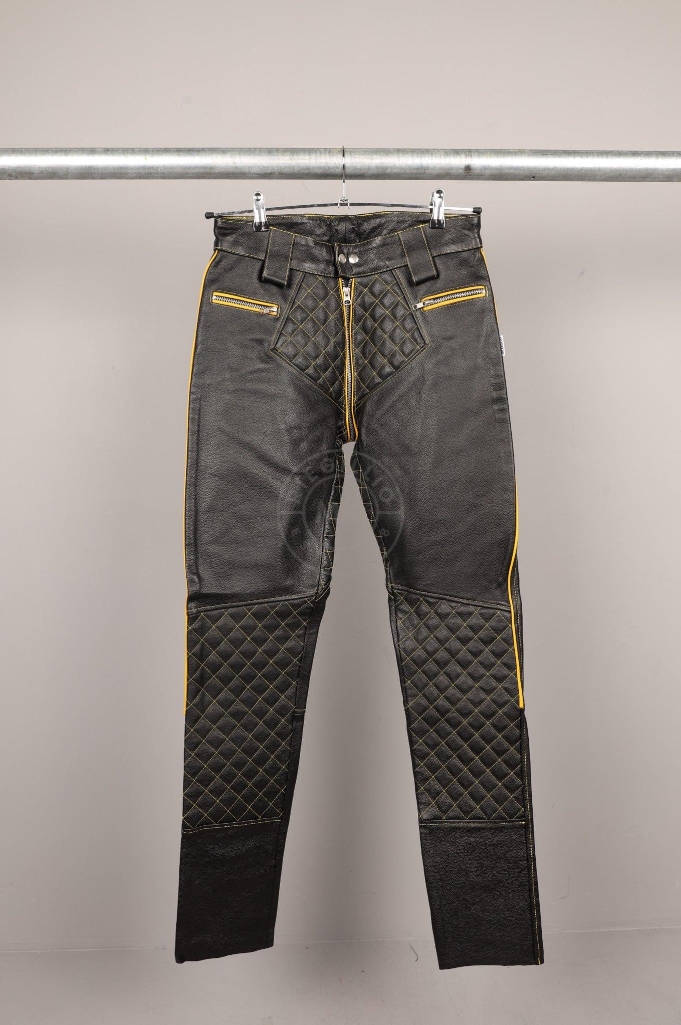 #358 Cowhide Leather Pants at MR. Riegillio