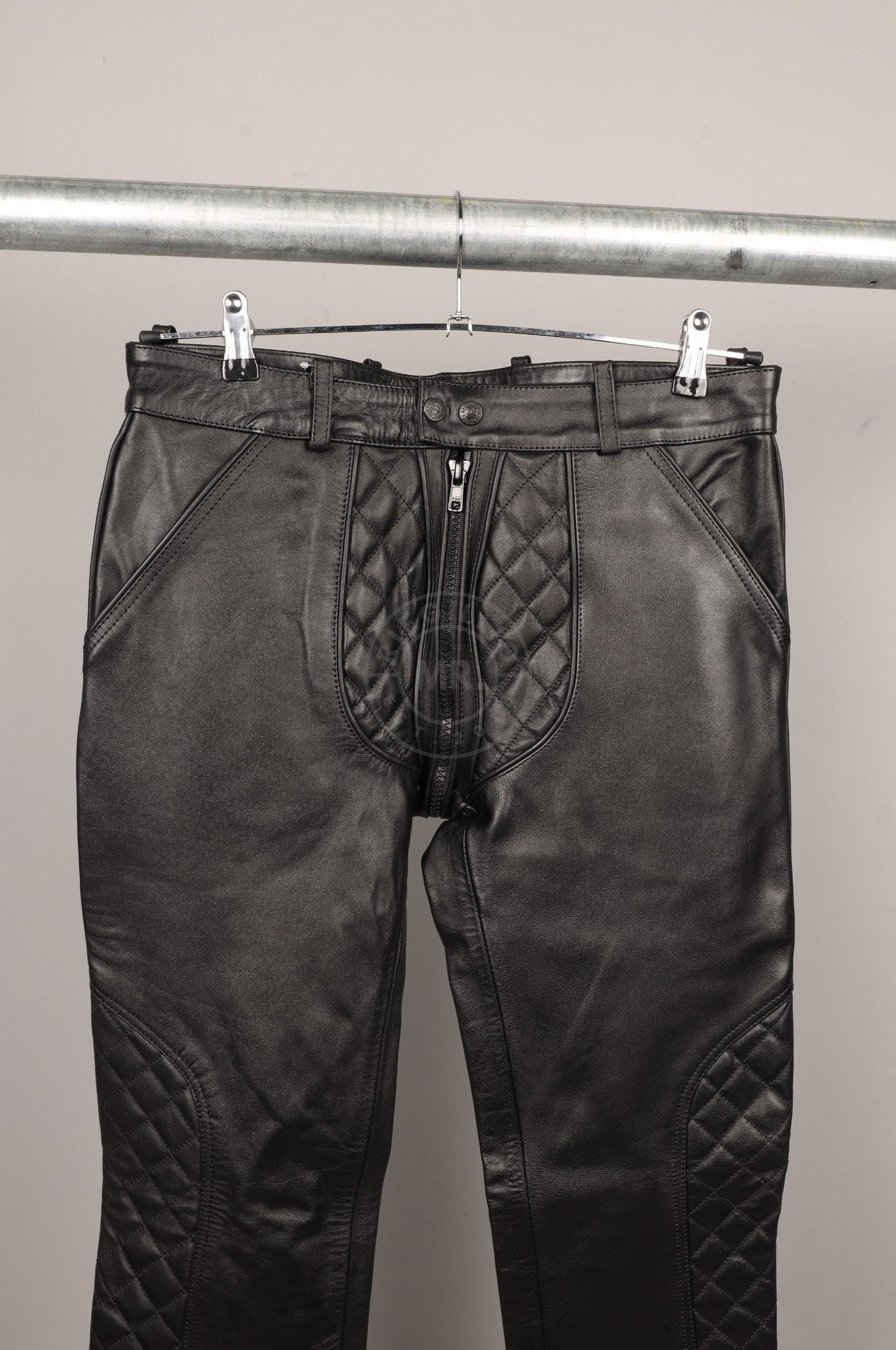#359 Cowhide Leather Pants at MR. Riegillio