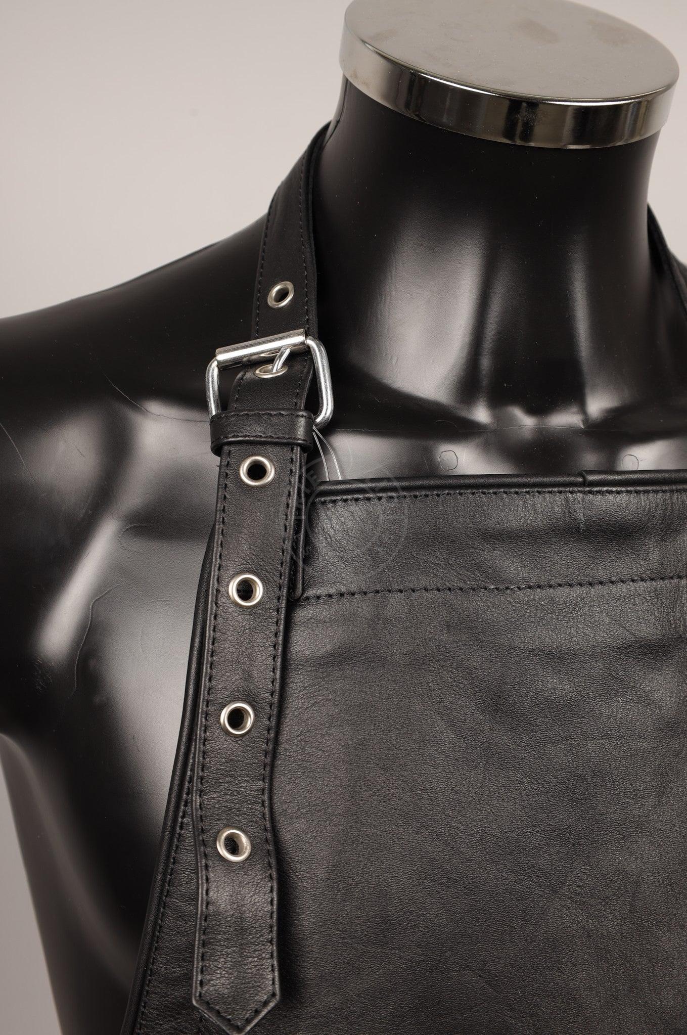 #437 Cowhide Leather Apron at MR. Riegillio