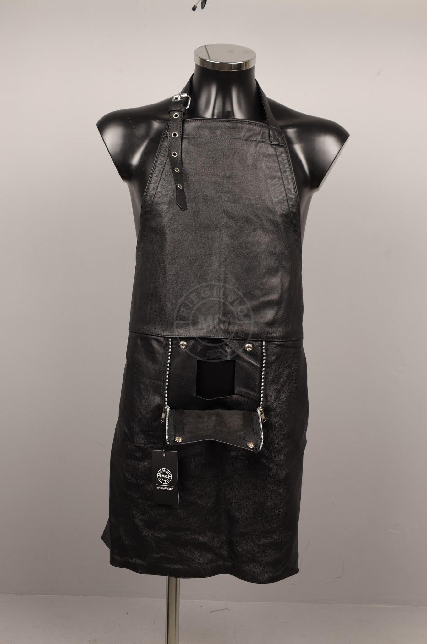 #438 Cowhide Leather Apron at MR. Riegillio
