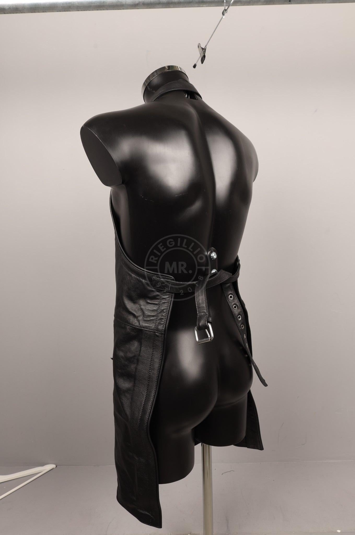 #438 Cowhide Leather Apron at MR. Riegillio