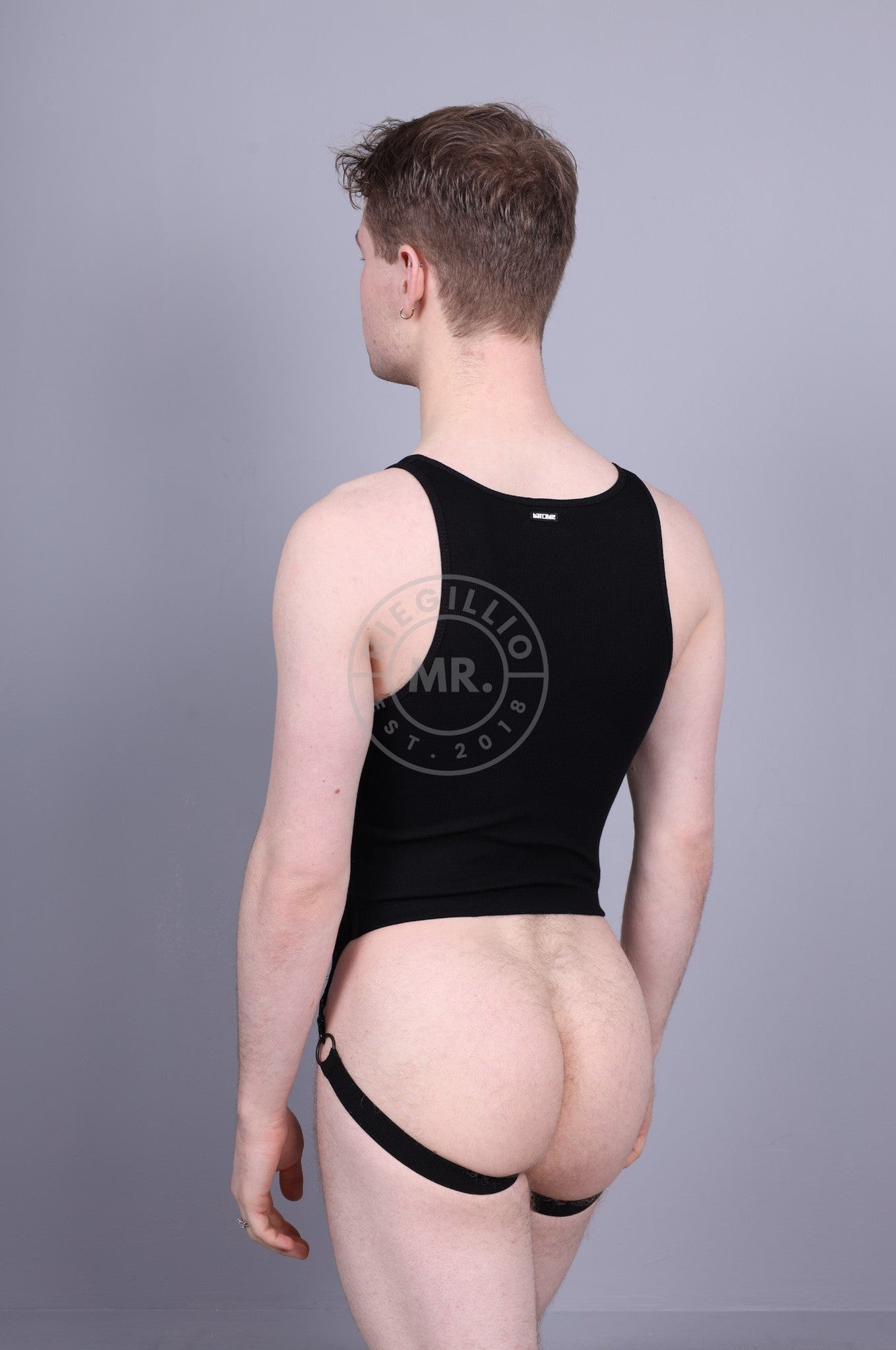 Barcode Rib Body Fucking Hot - Black at MR. Riegillio