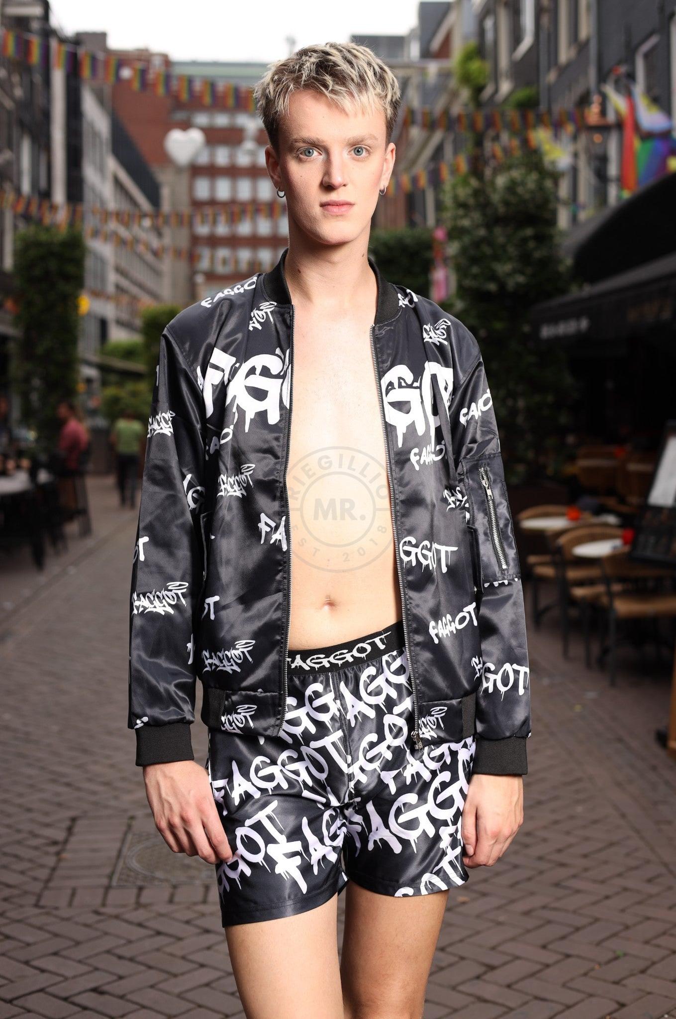 Faggot Bomber Jacket at MR. Riegillio