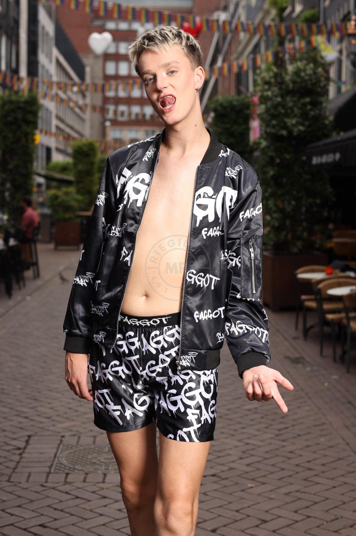 Faggot Bomber Jacket at MR. Riegillio