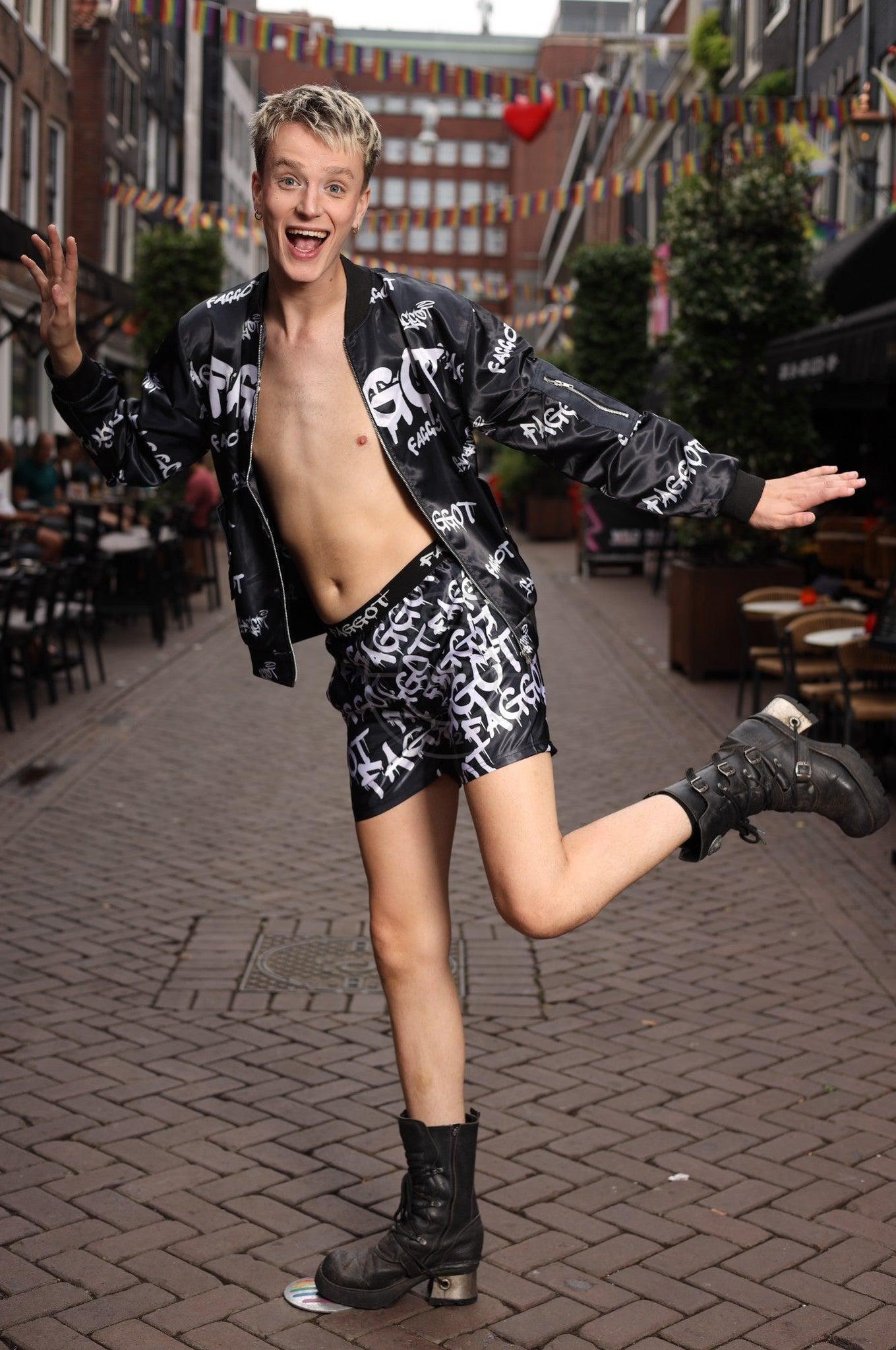 Faggot Bomber Jacket at MR. Riegillio