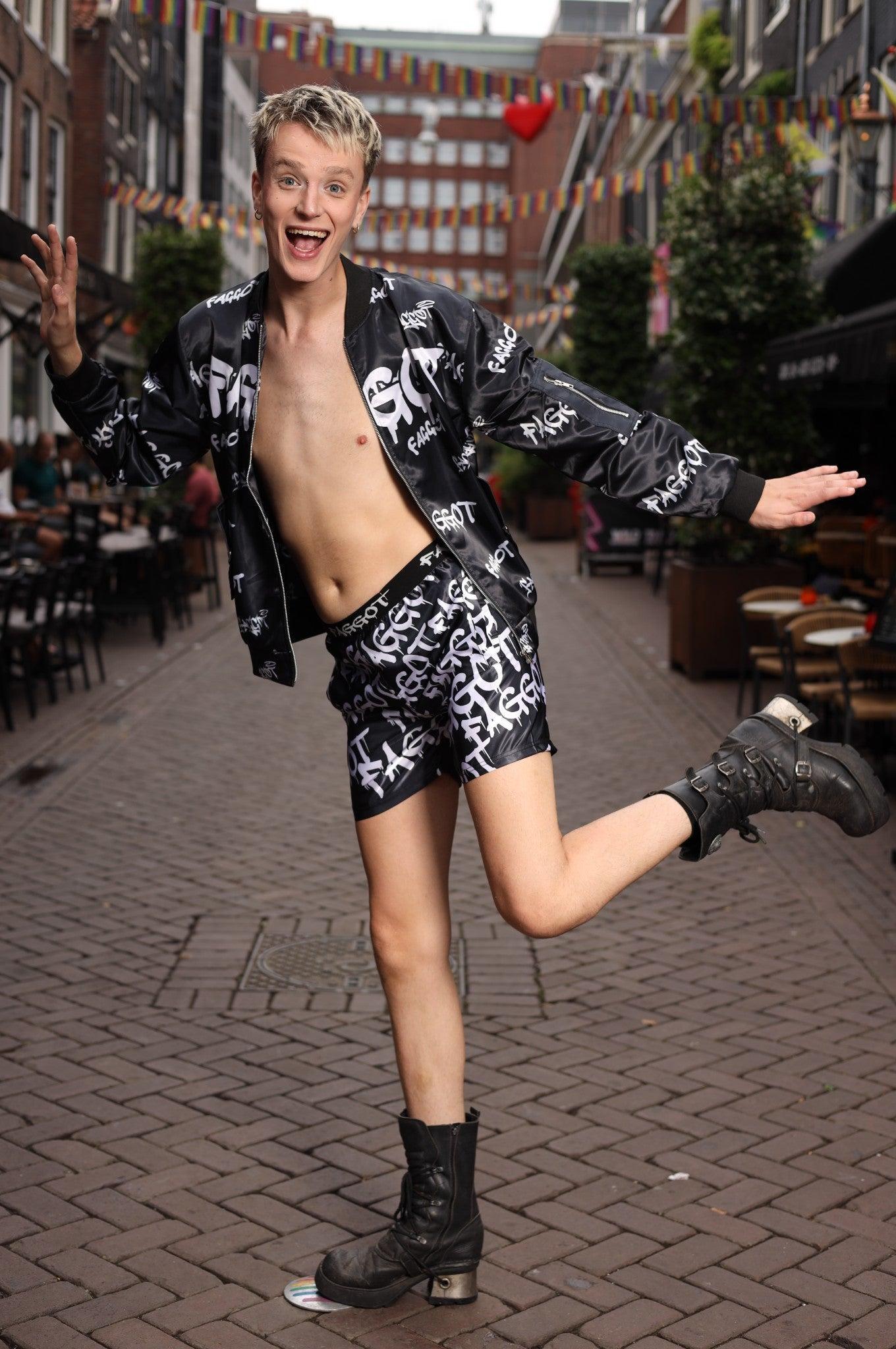 Faggot Bomber Jacket at MR. Riegillio