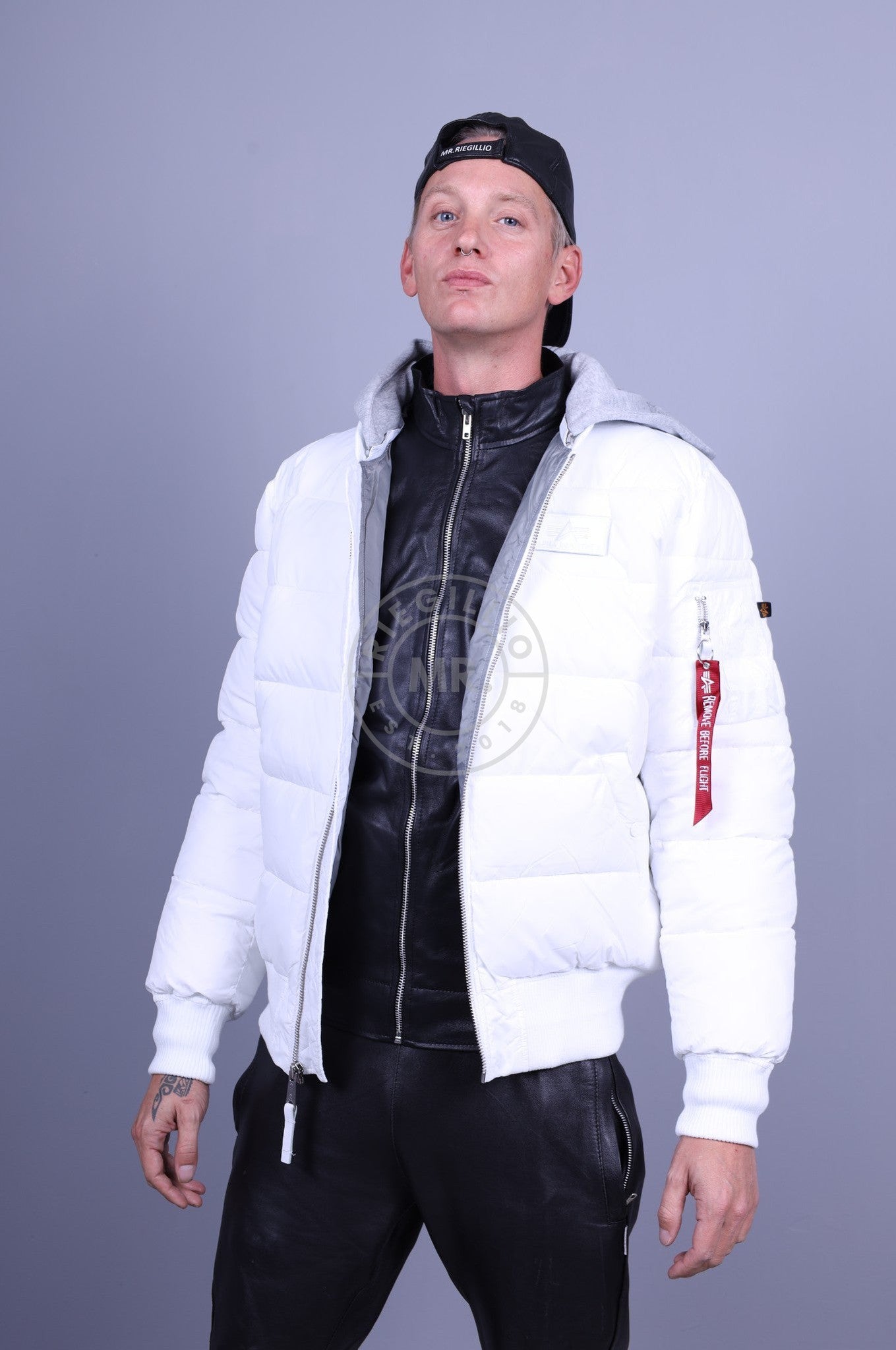 Alpha industries cheap white