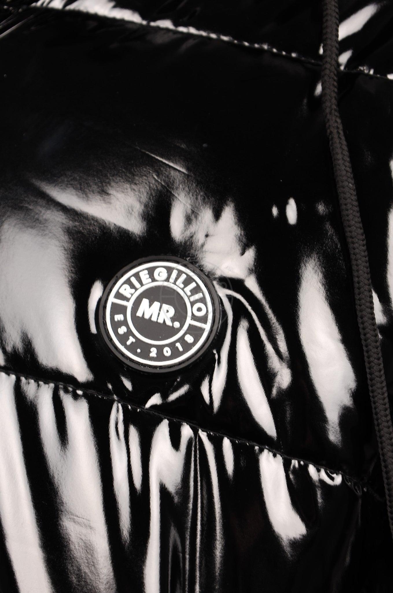 PVC Puffer Jacket - Black at MR. Riegillio