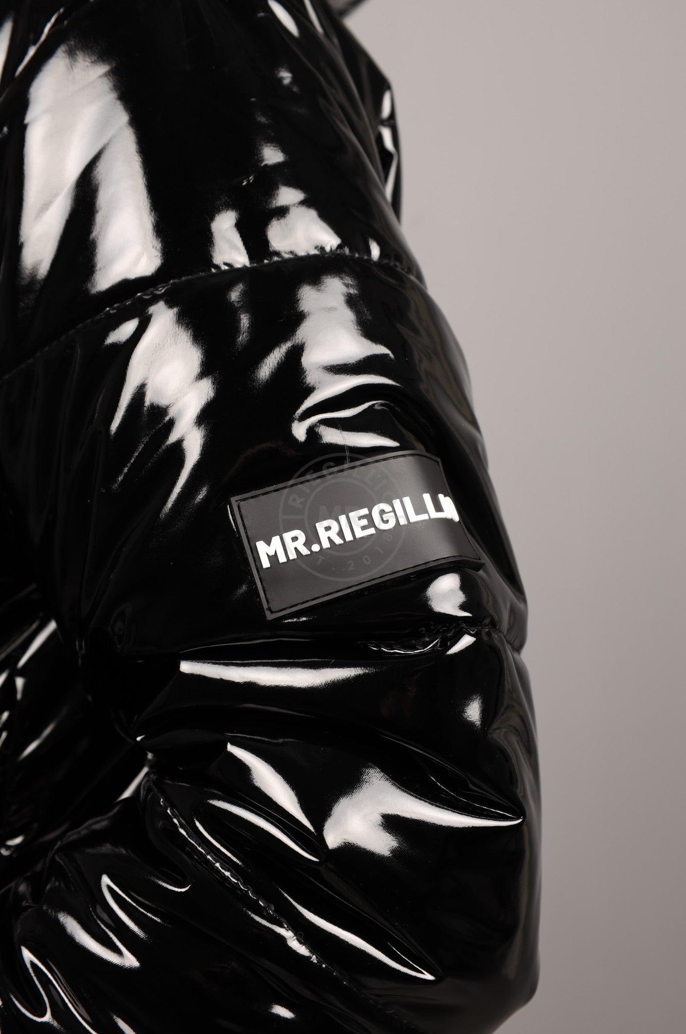 PVC Puffer Jacket - Black at MR. Riegillio