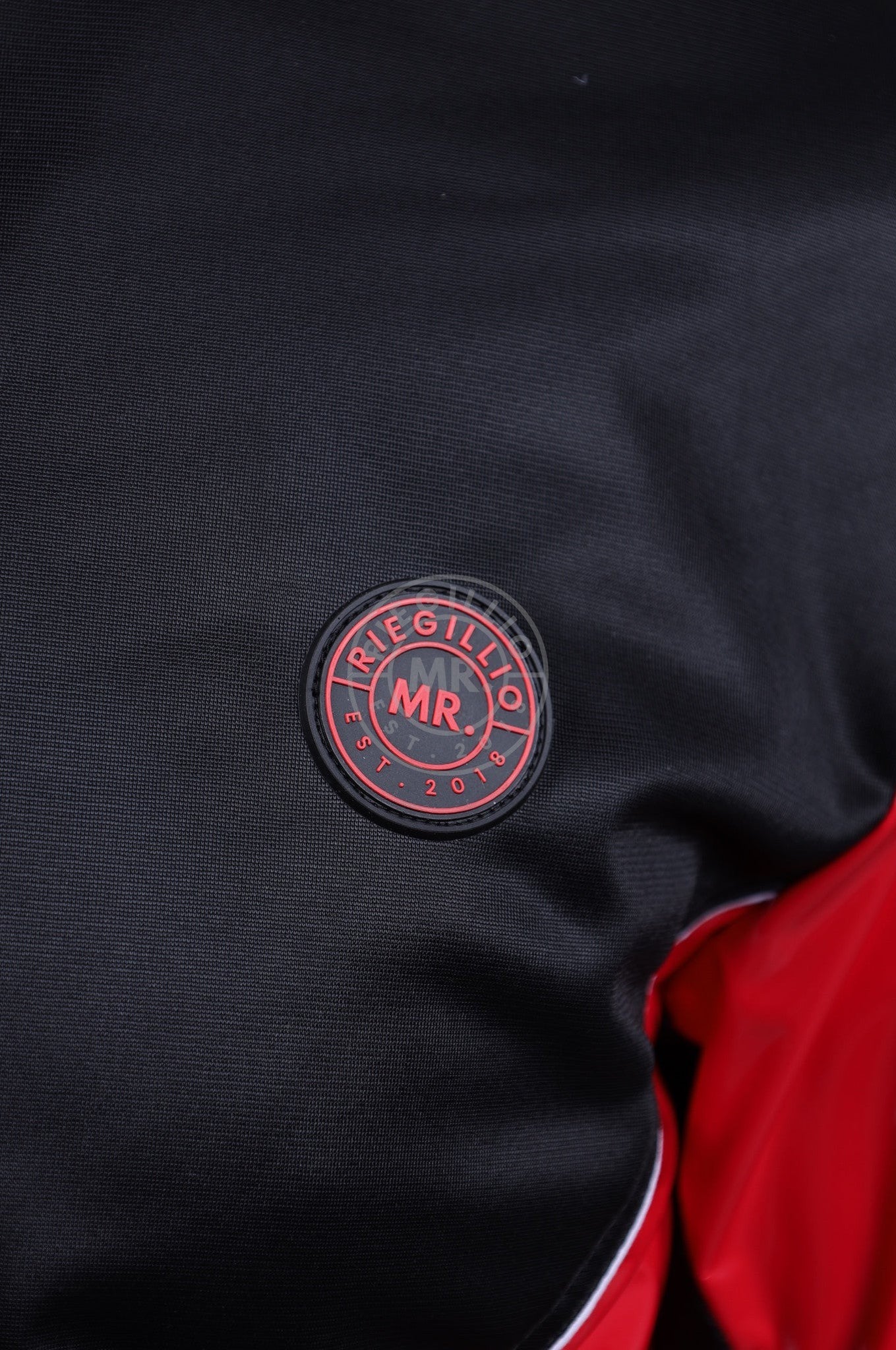 PVC 24 Tracksuit Jacket - Red at MR. Riegillio