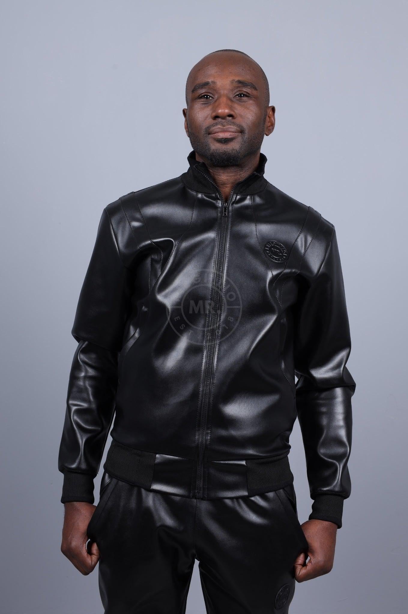 MR. 24 Tracksuit Jacket - Black at MR. Riegillio