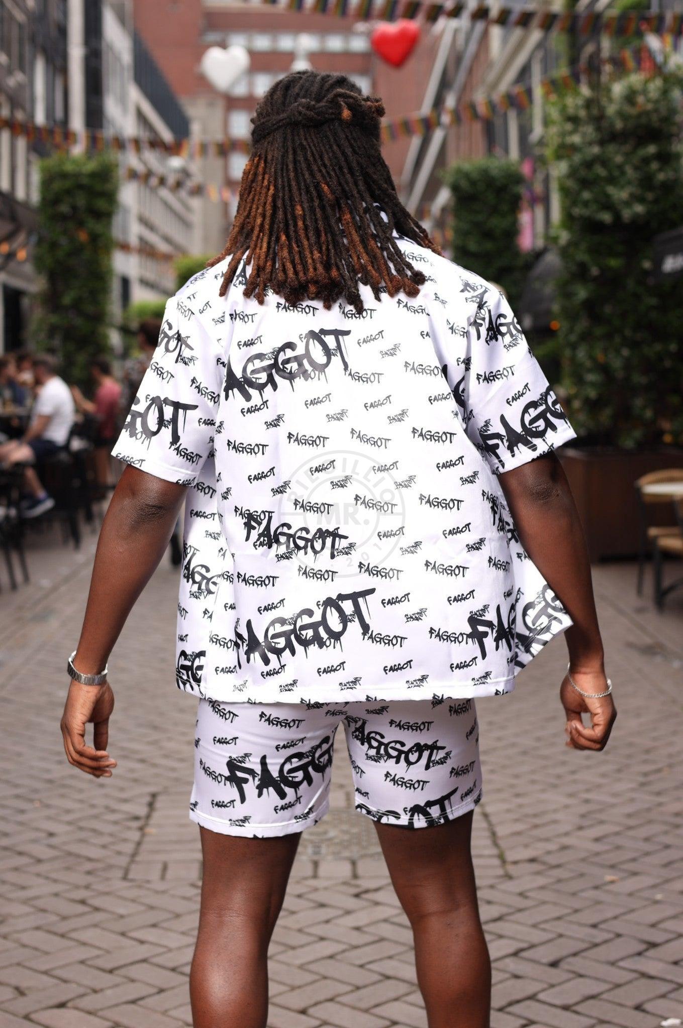 Faggot Shirt - White at MR. Riegillio
