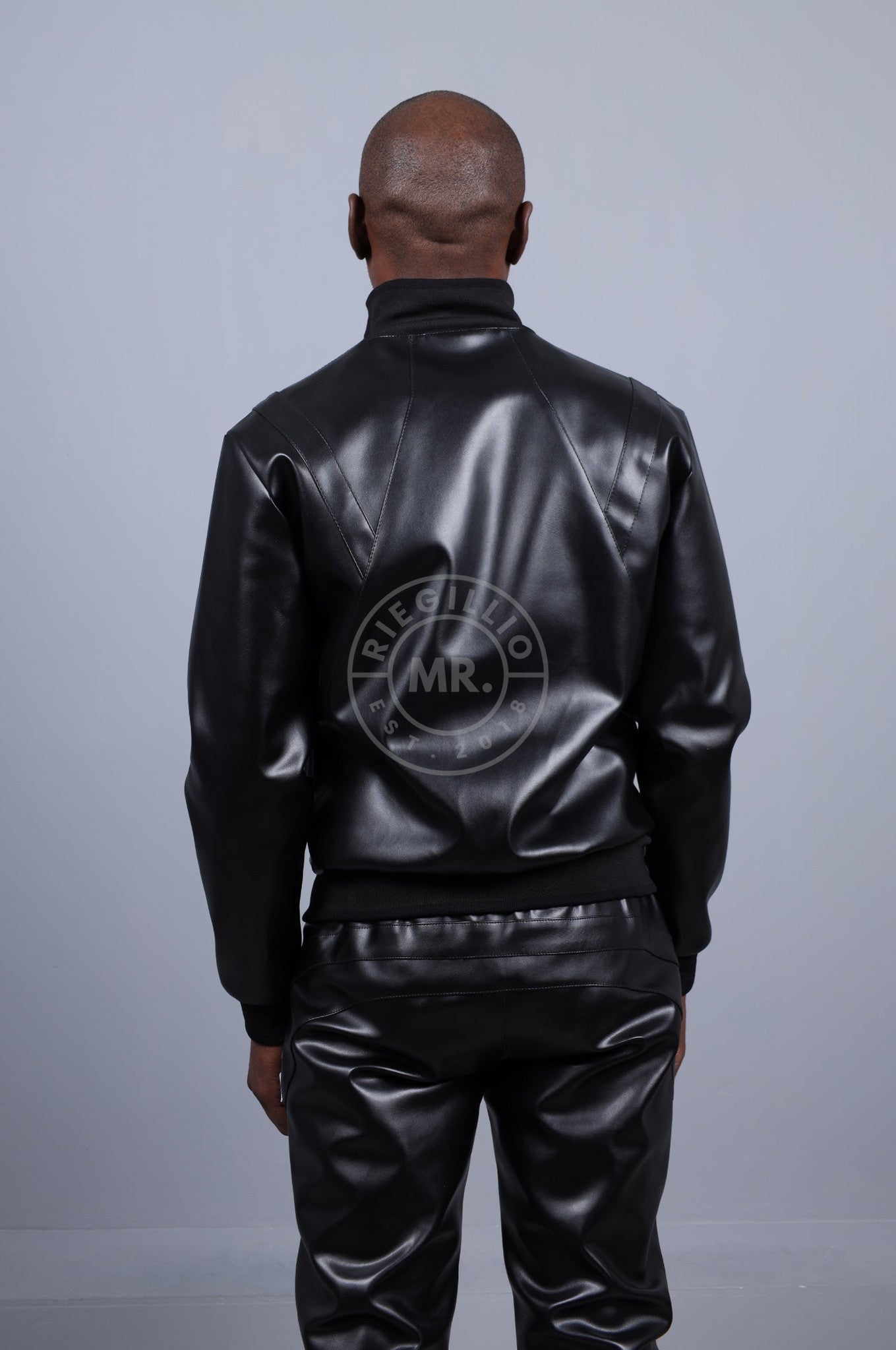MR. 24 Tracksuit Jacket - Black at MR. Riegillio