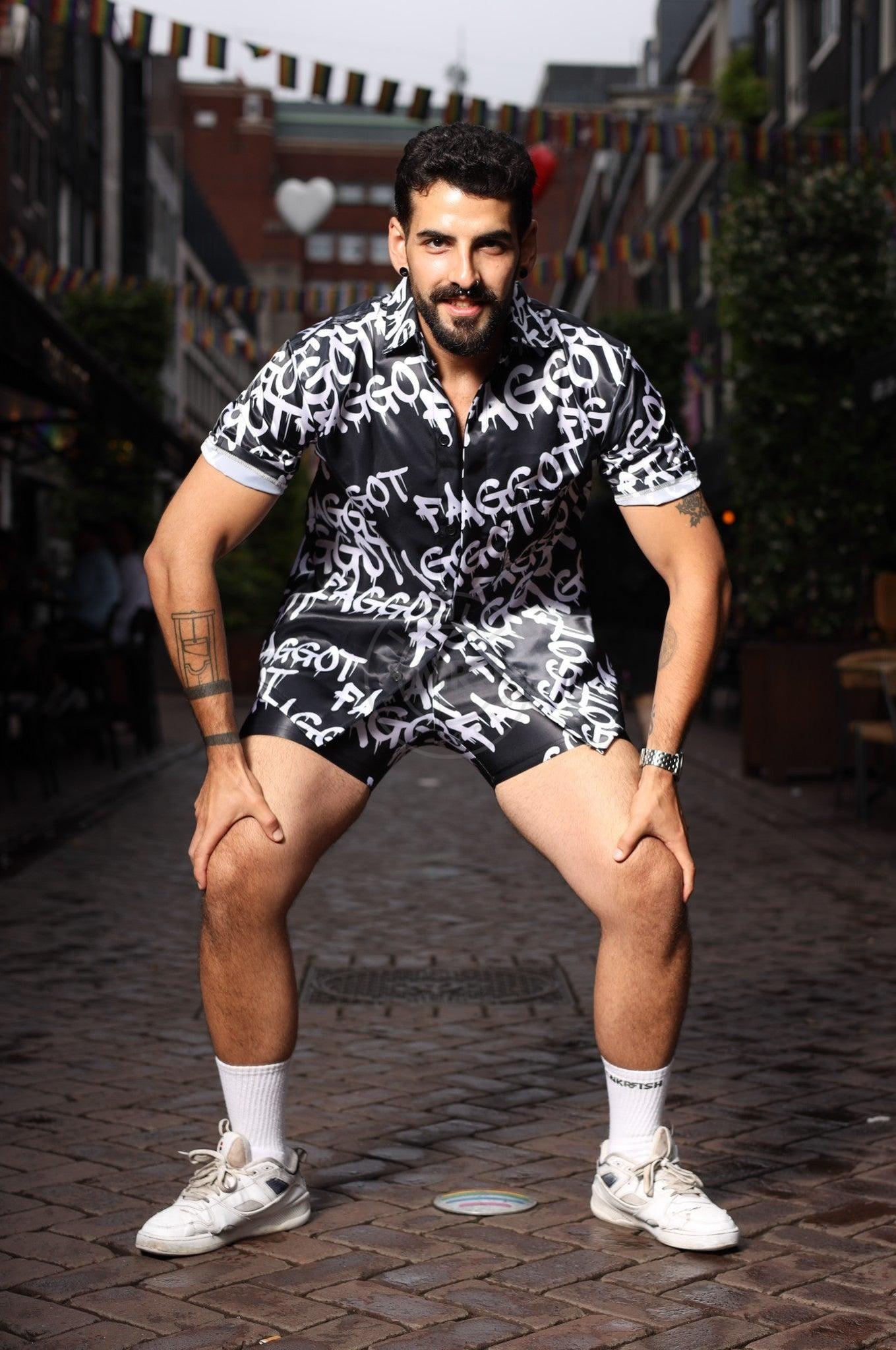 Faggot Shirt - Black at MR. Riegillio