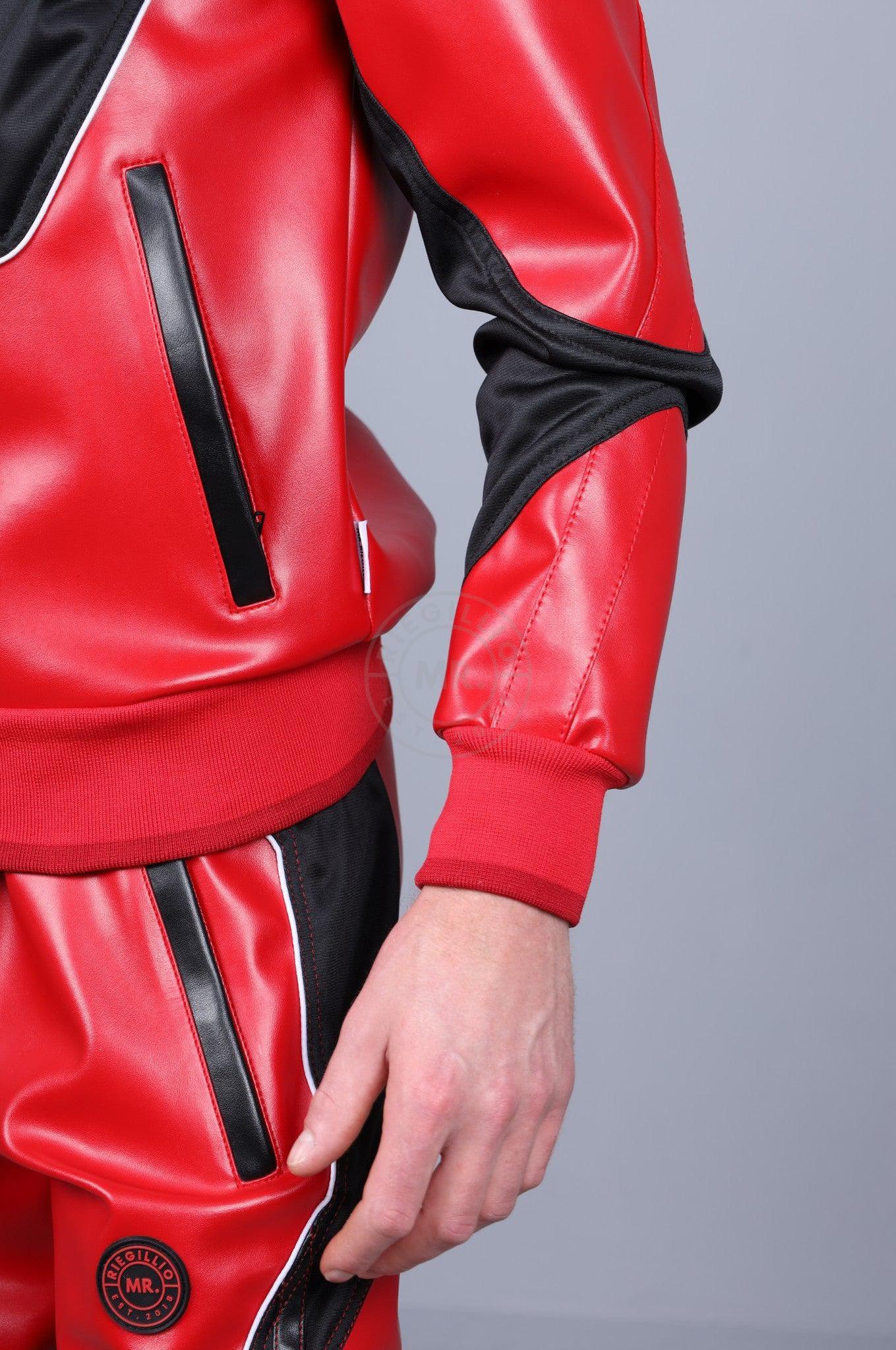 MR. 24 Tracksuit Jacket - Red at MR. Riegillio