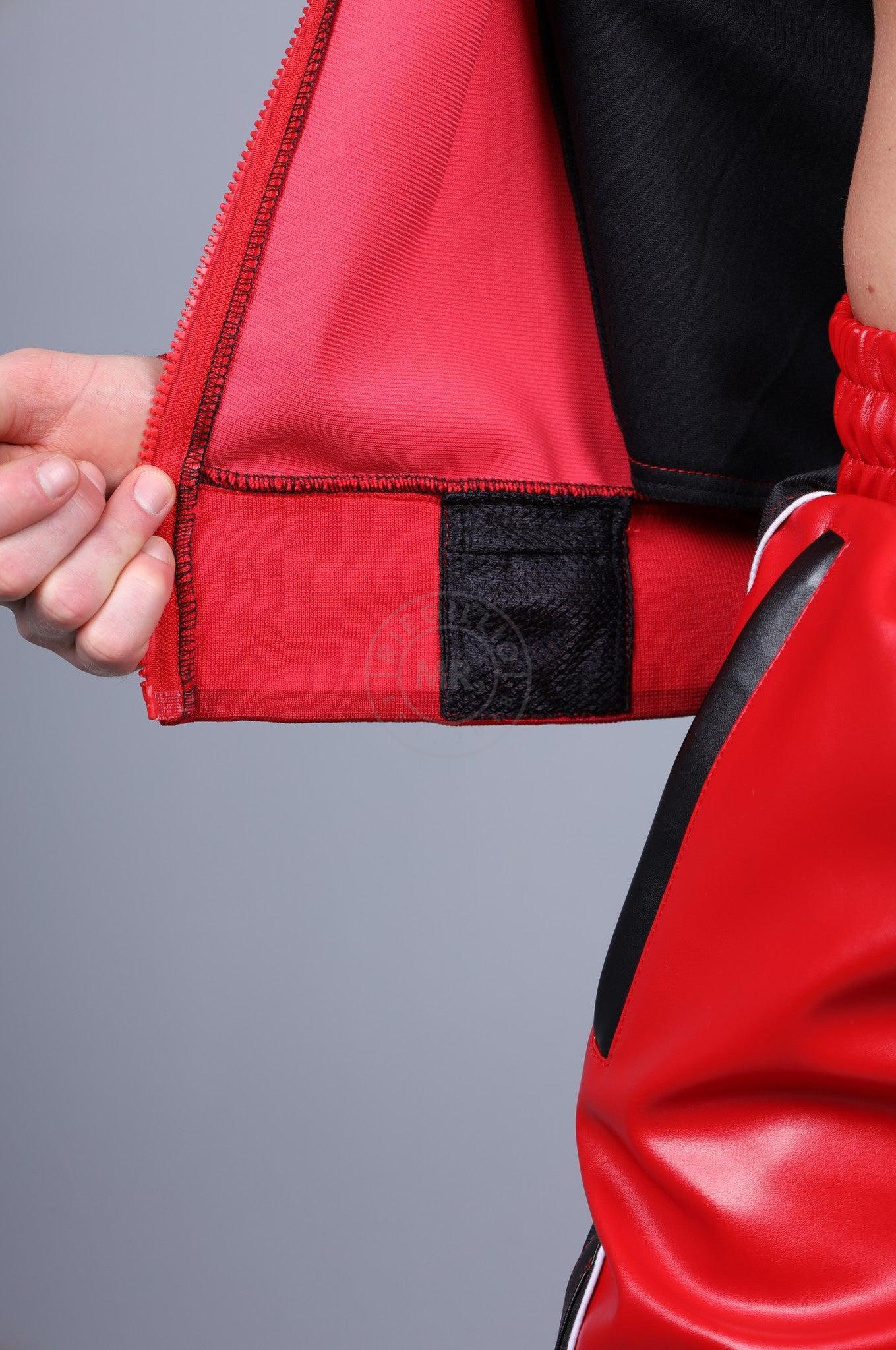 MR. 24 Tracksuit Jacket - Red at MR. Riegillio